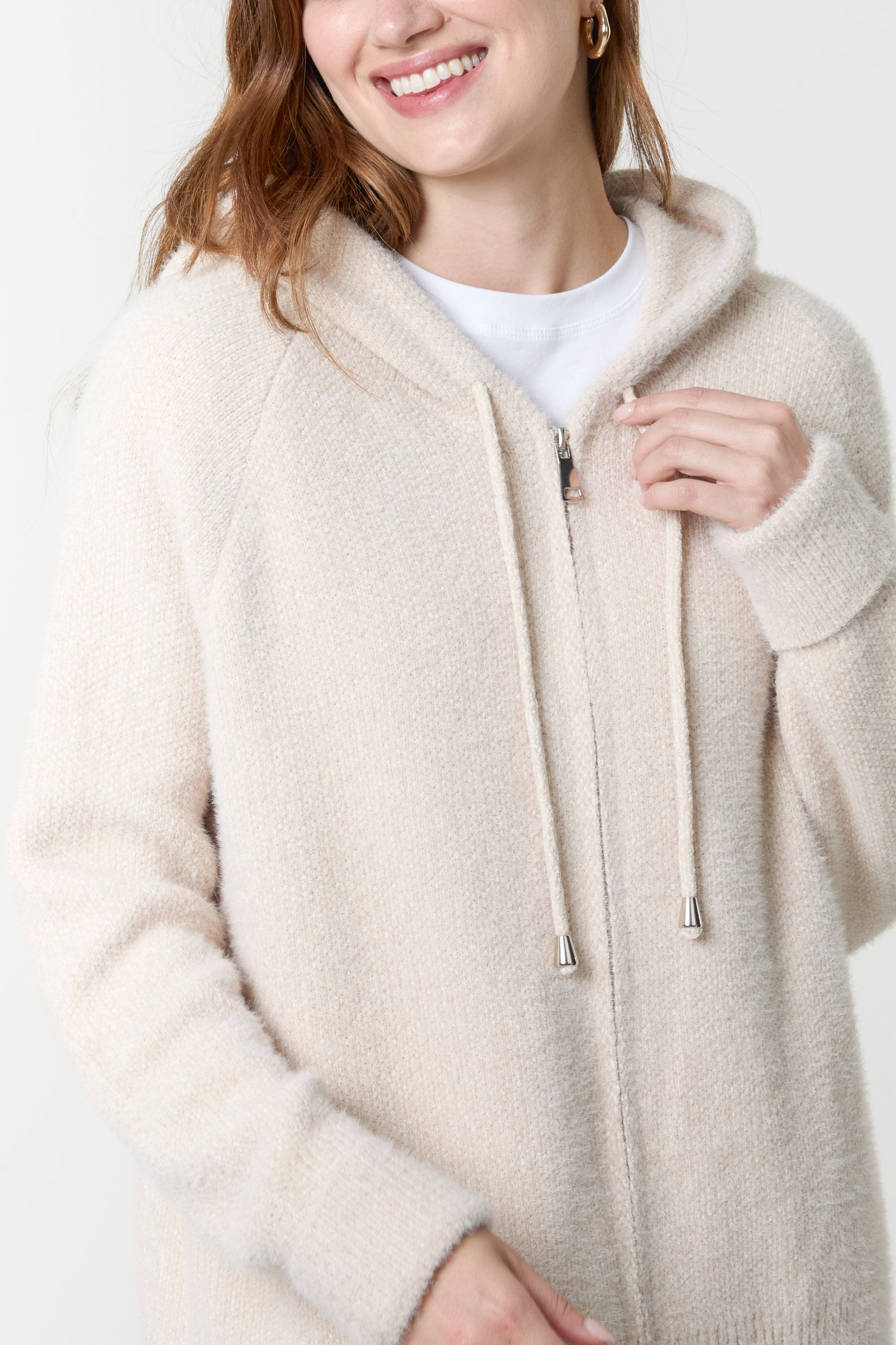 Zip Up Cosy Hoodie (New Colours Available)