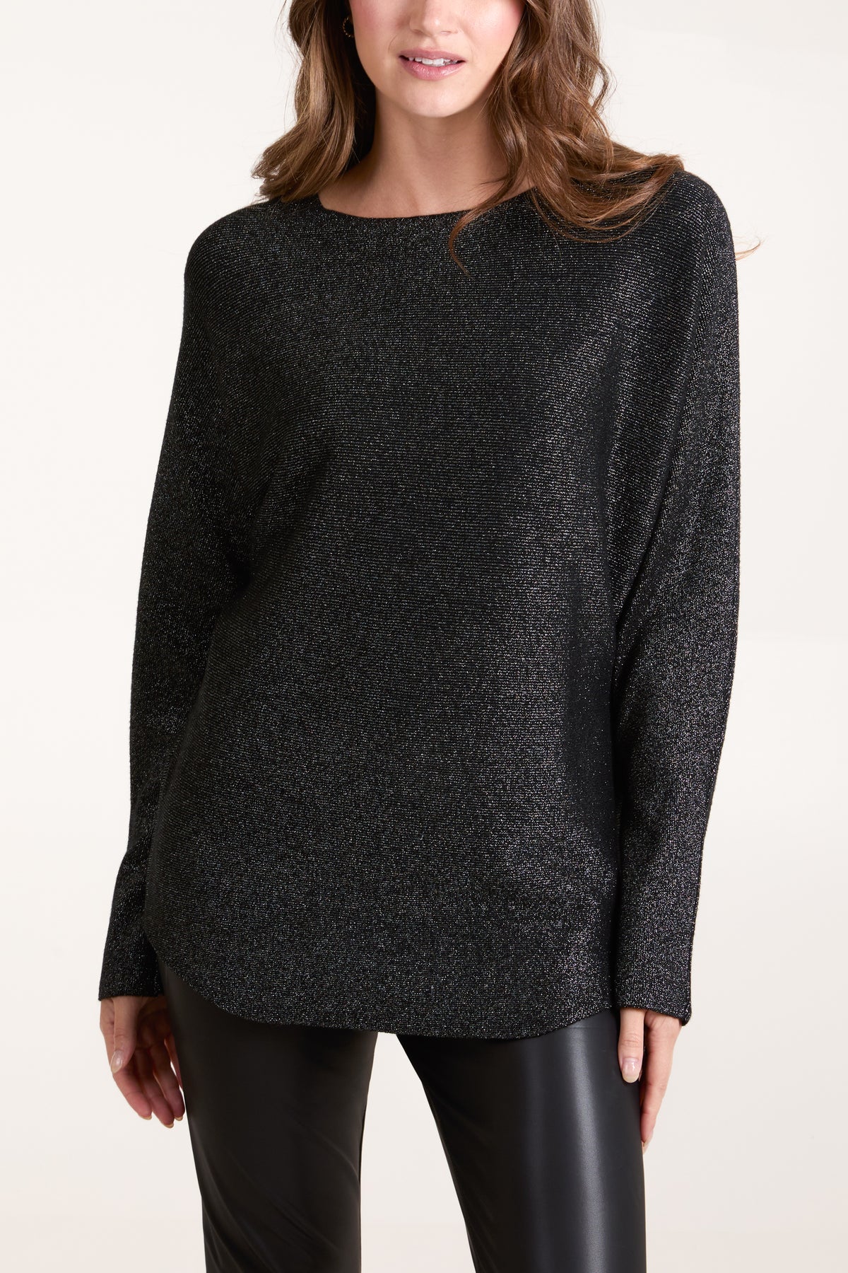 Fine Knit Glitter Jumper