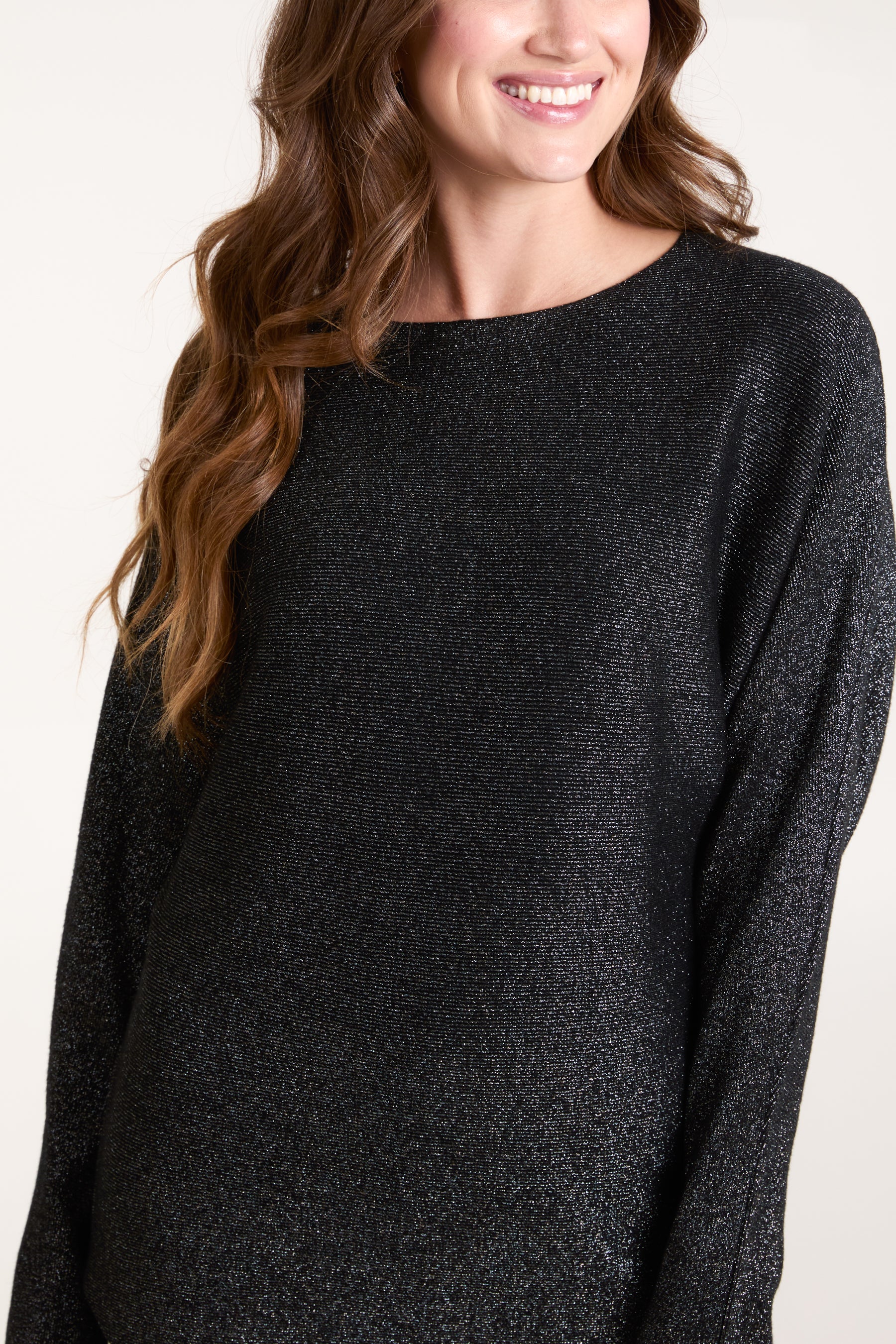 Fine Knit Glitter Jumper