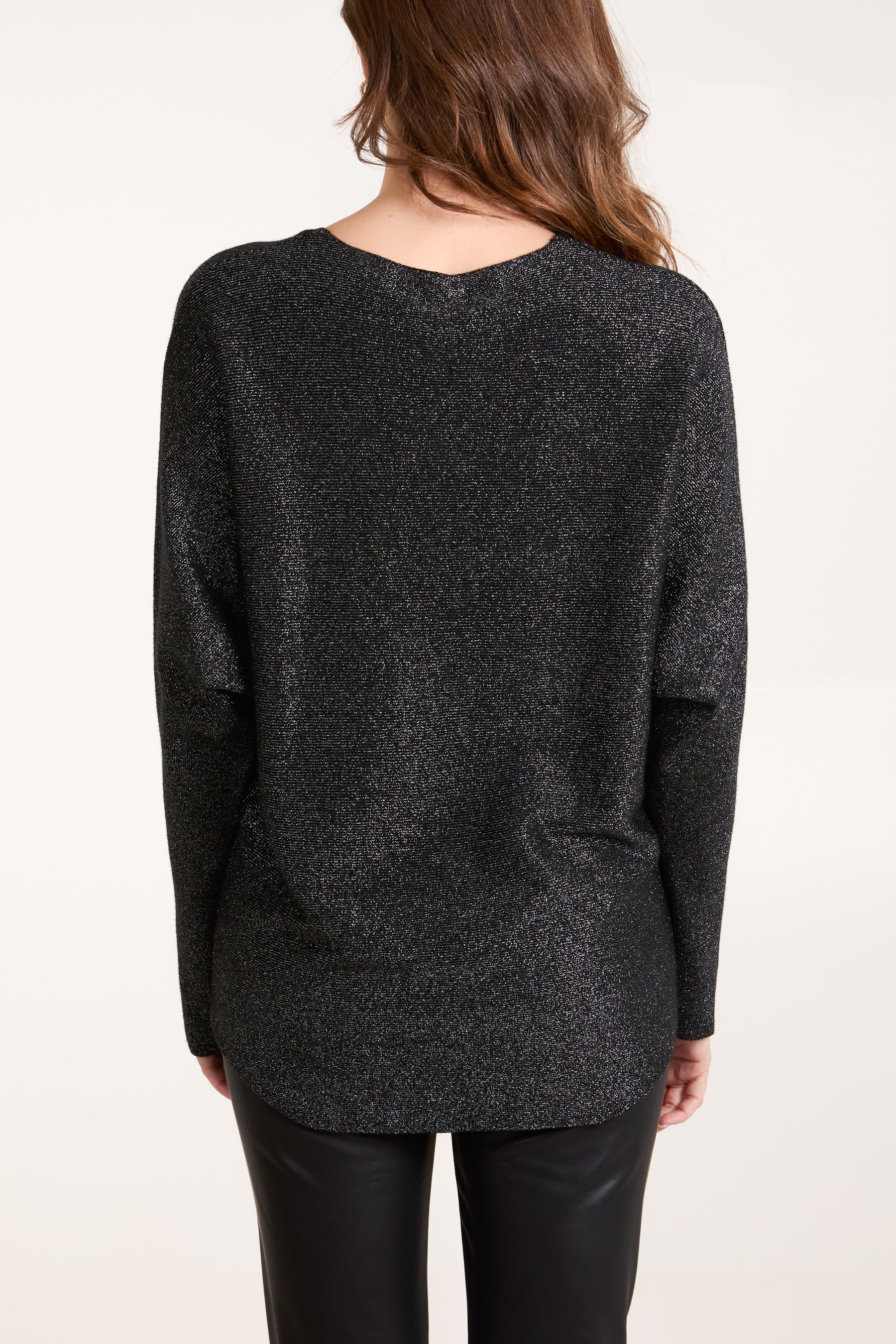 Fine Knit Glitter Jumper