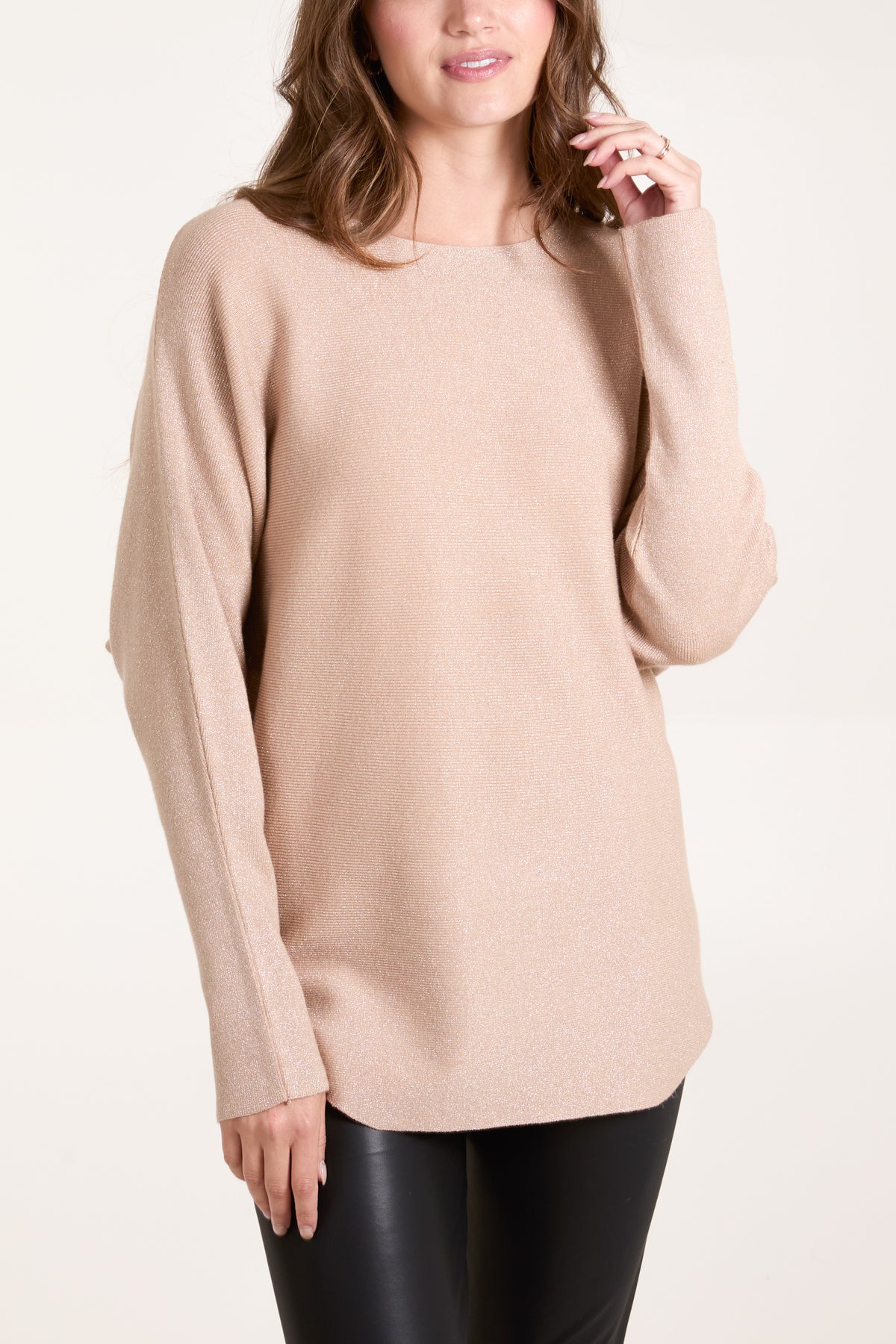 Fine Knit Glitter Jumper