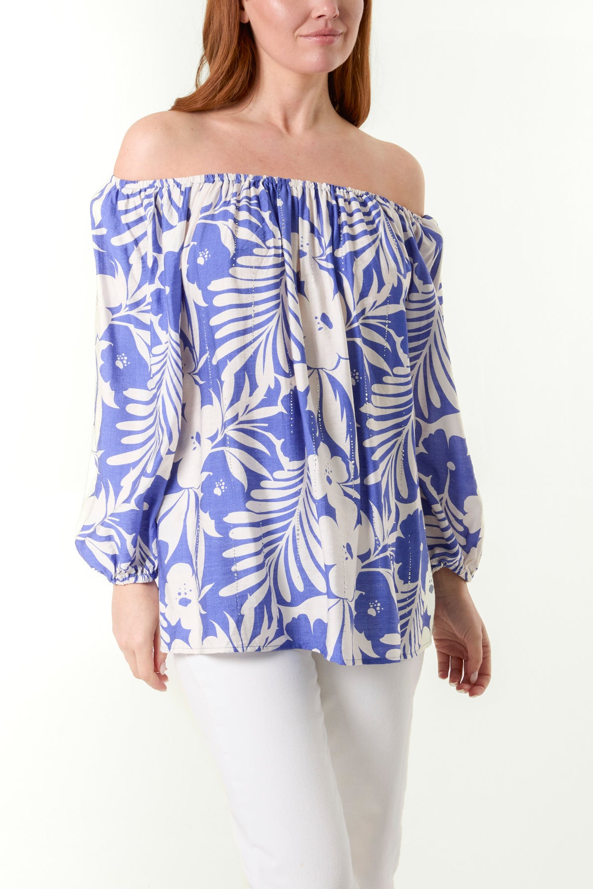 Top With Floral Print