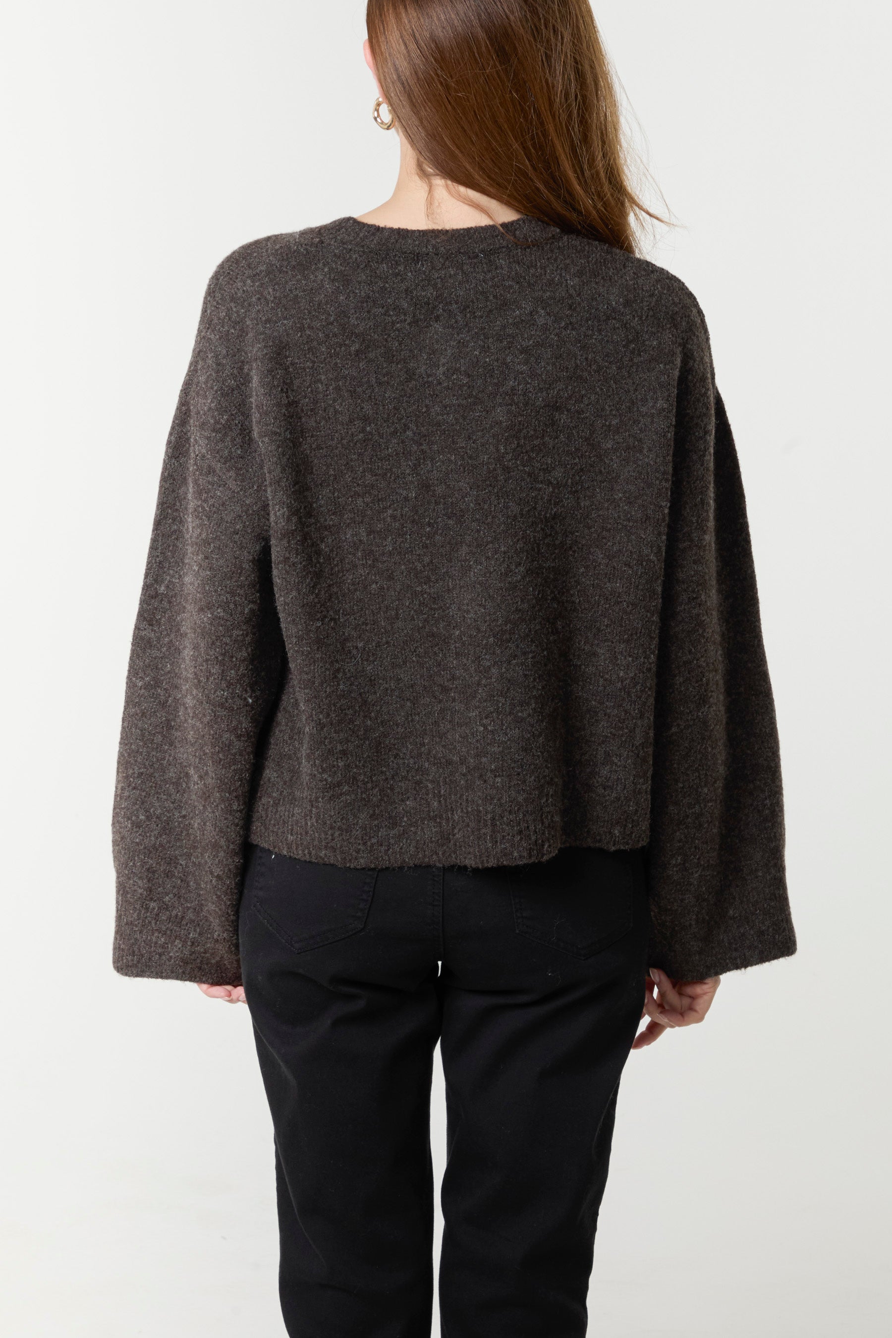 Button Through Knit Cardigan