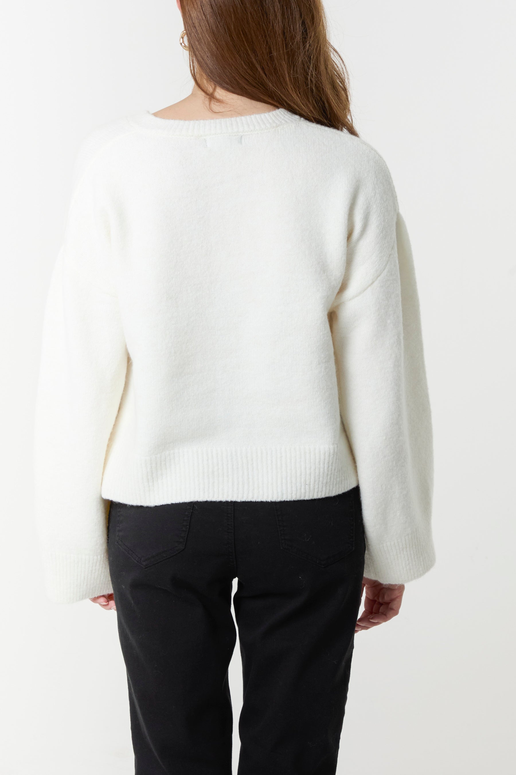 Button Through Knit Cardigan