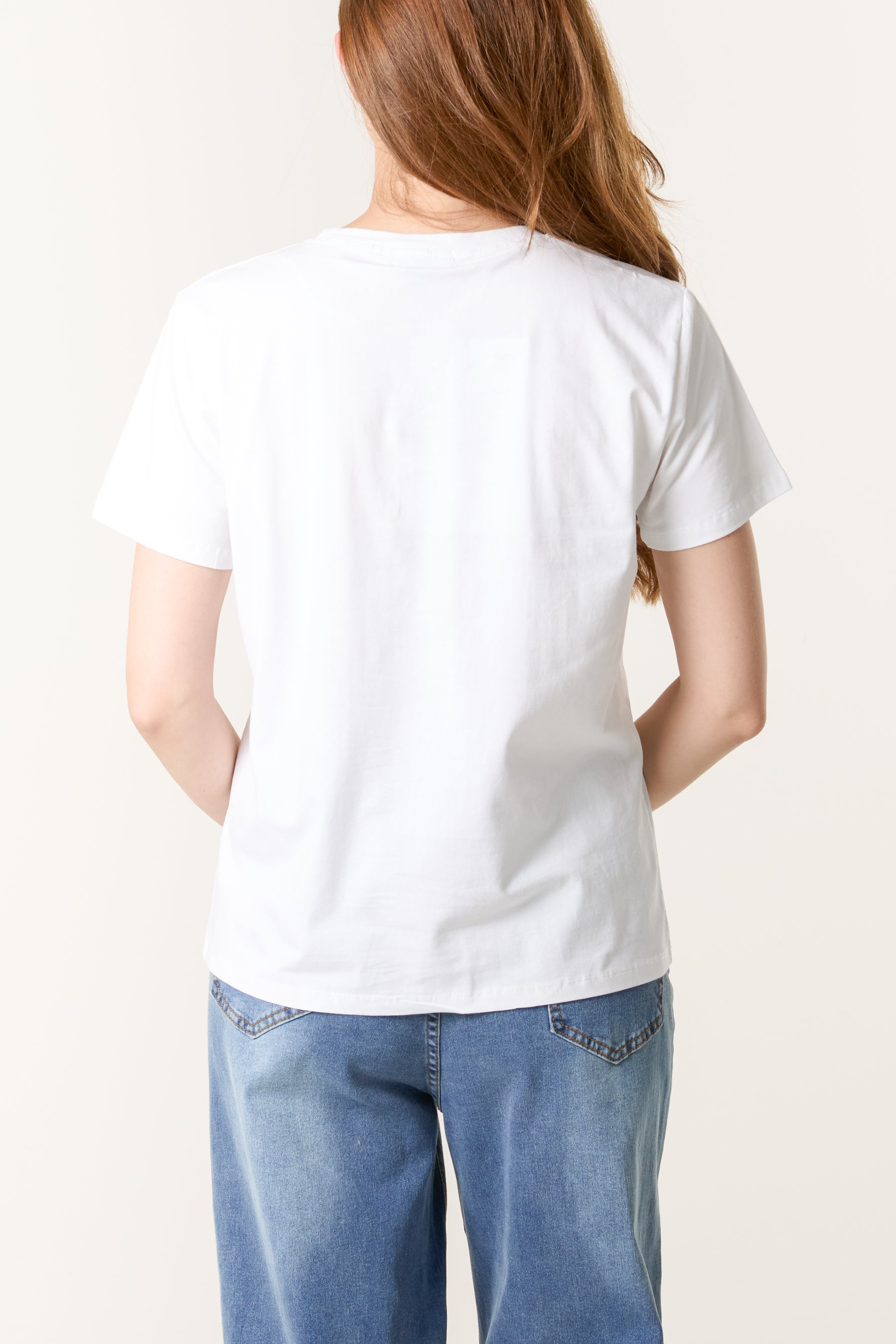 'Cherries' Embellished Leopard Print T-Shirt
