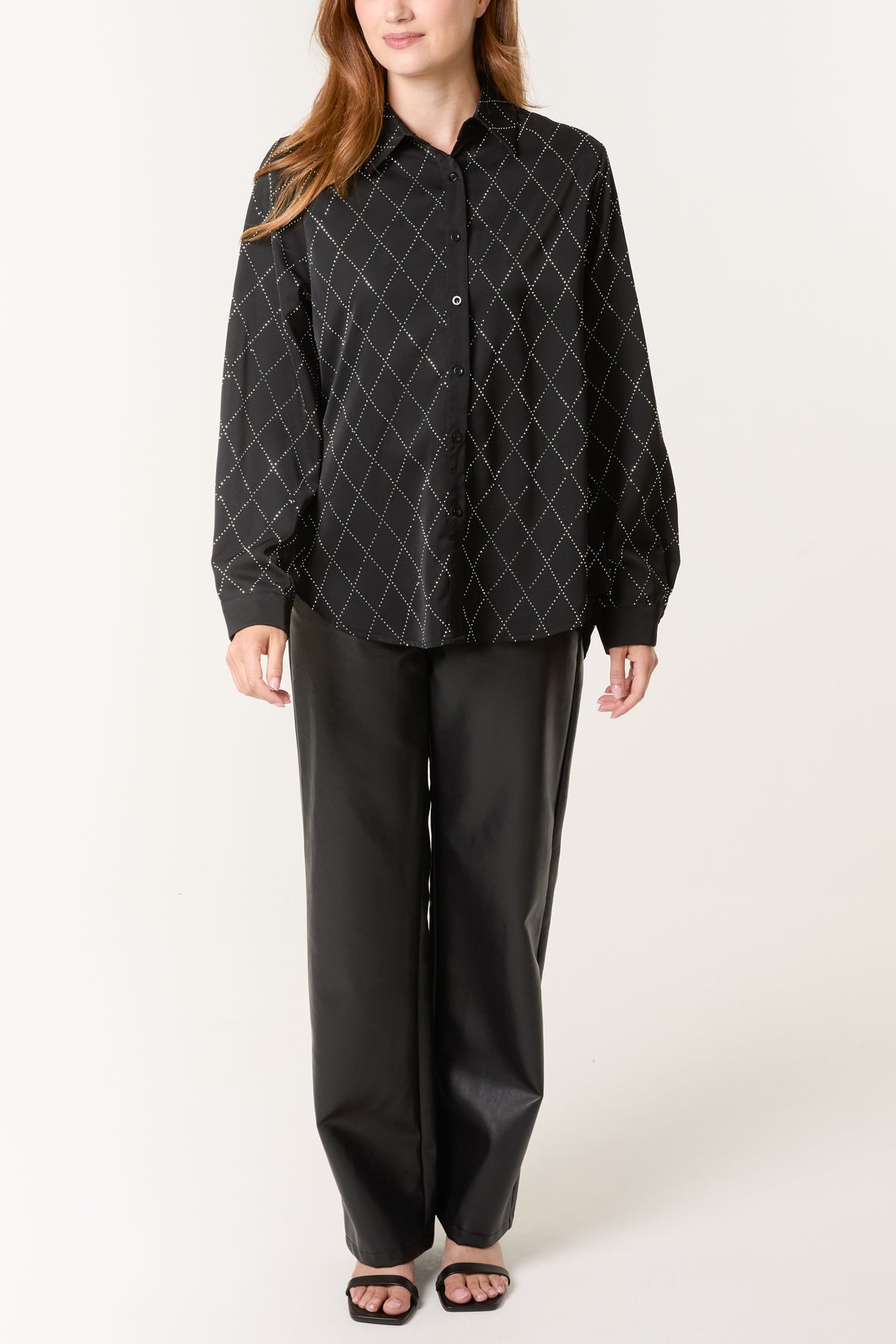 Diamond Embellished Shirt