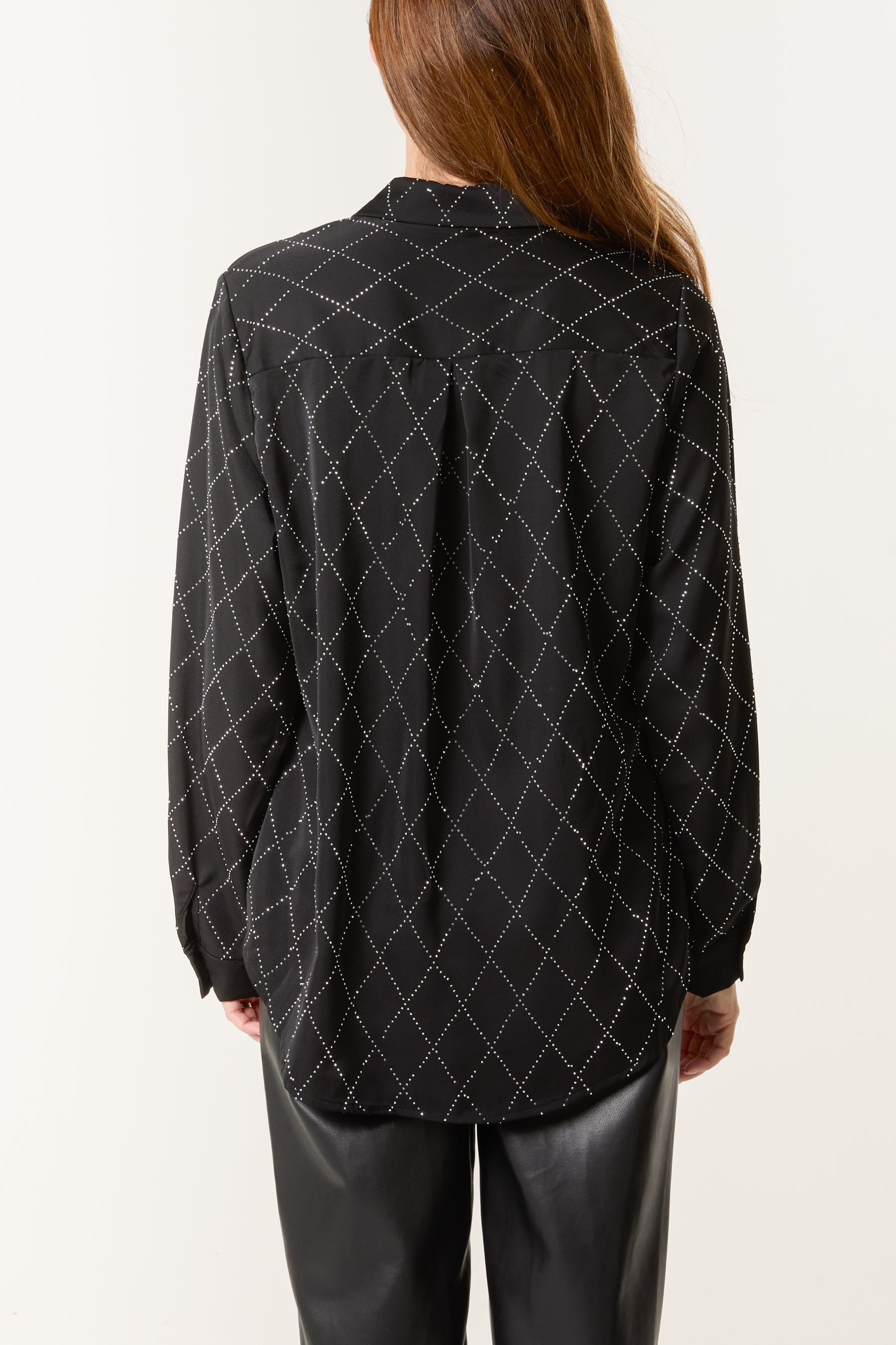 Diamond Embellished Shirt