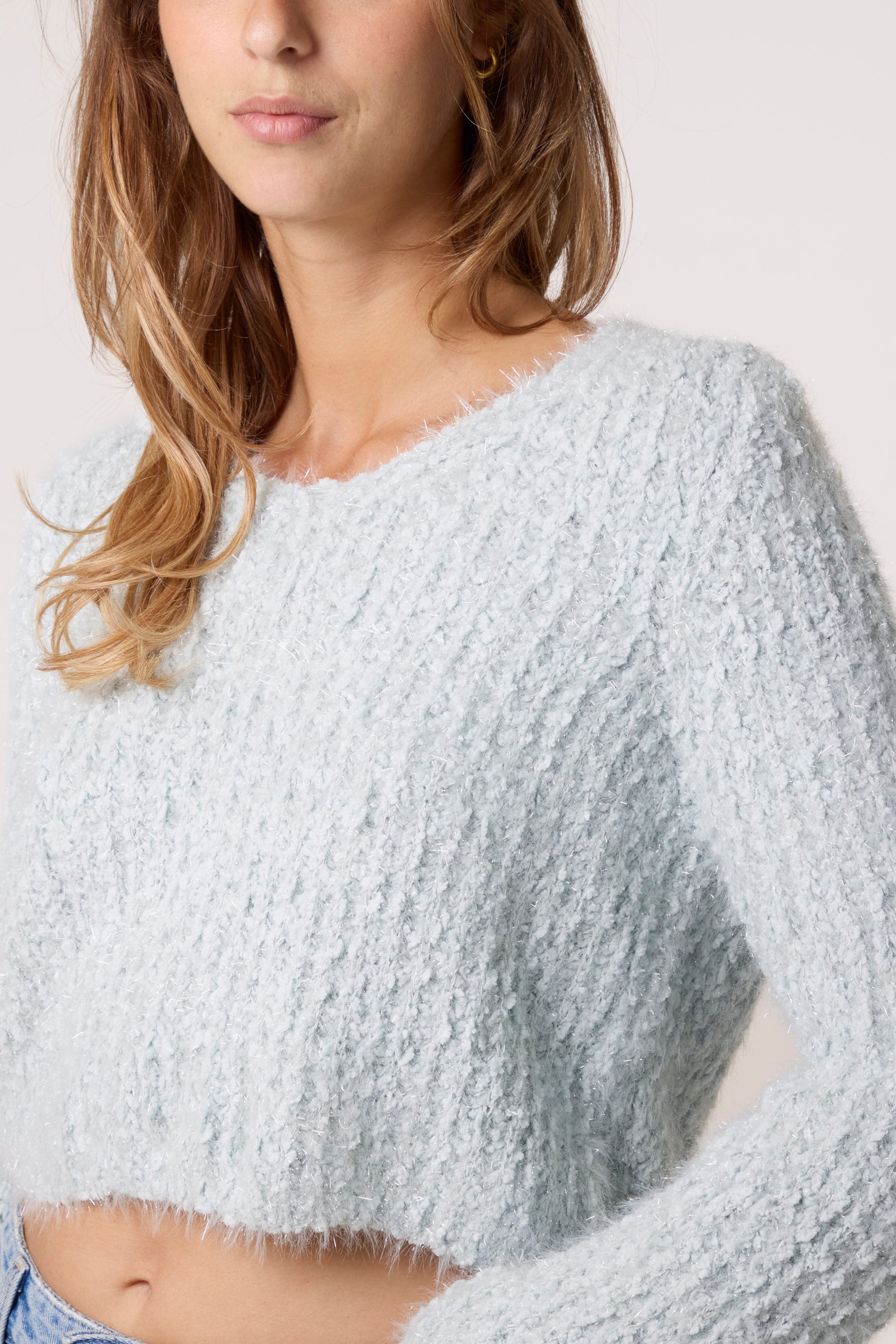 Soft Knit Cropped Jumper