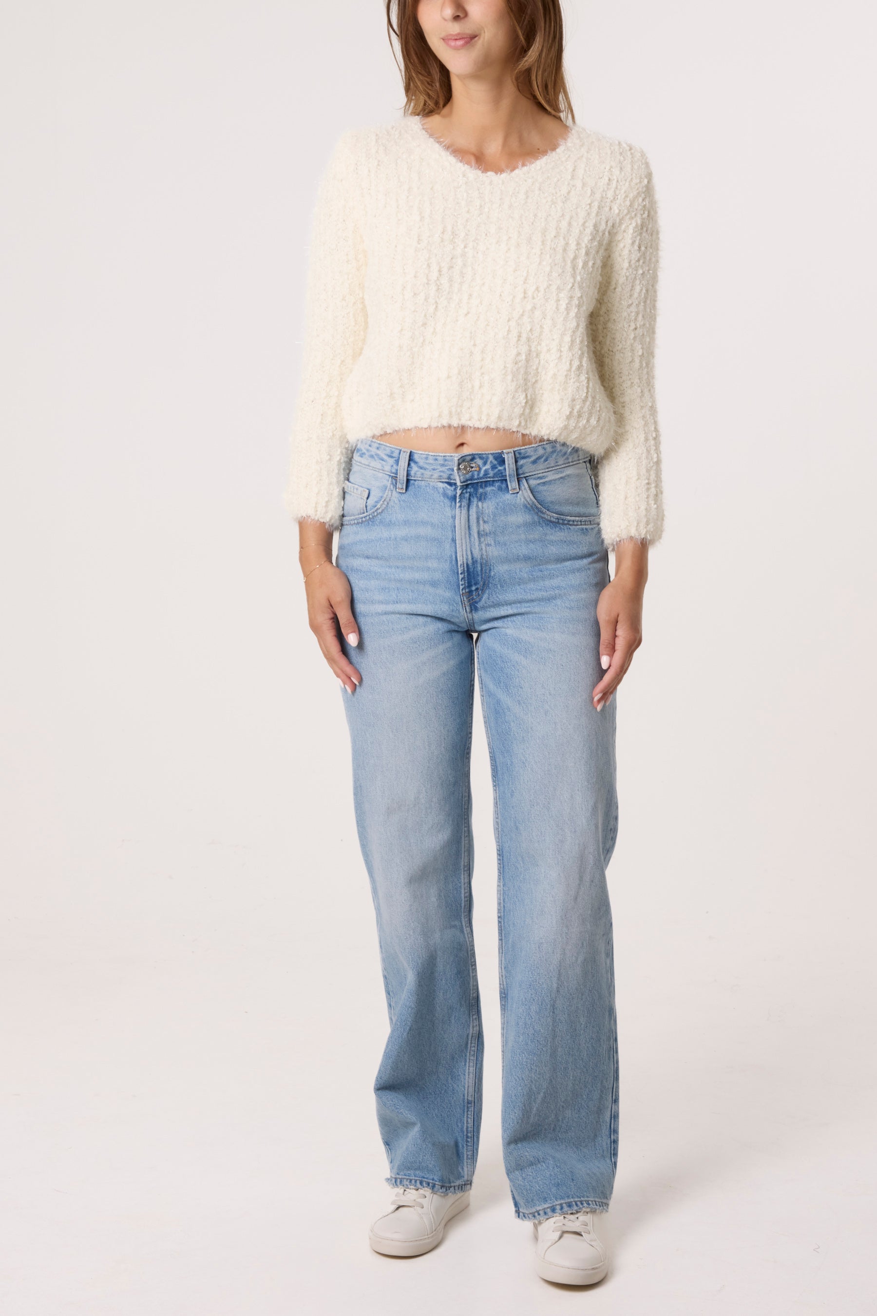Soft Knit Cropped Jumper