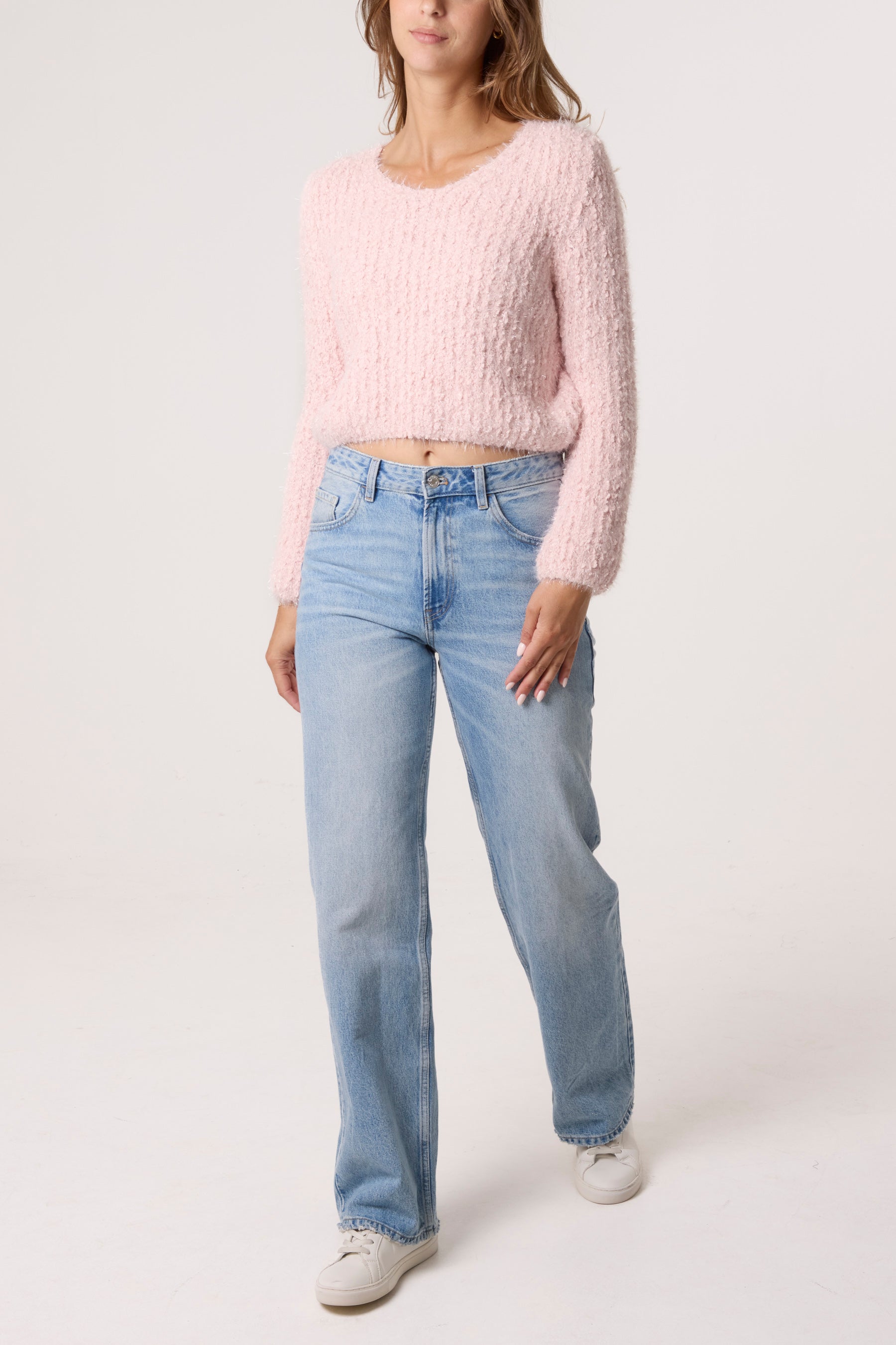 Soft Knit Cropped Jumper