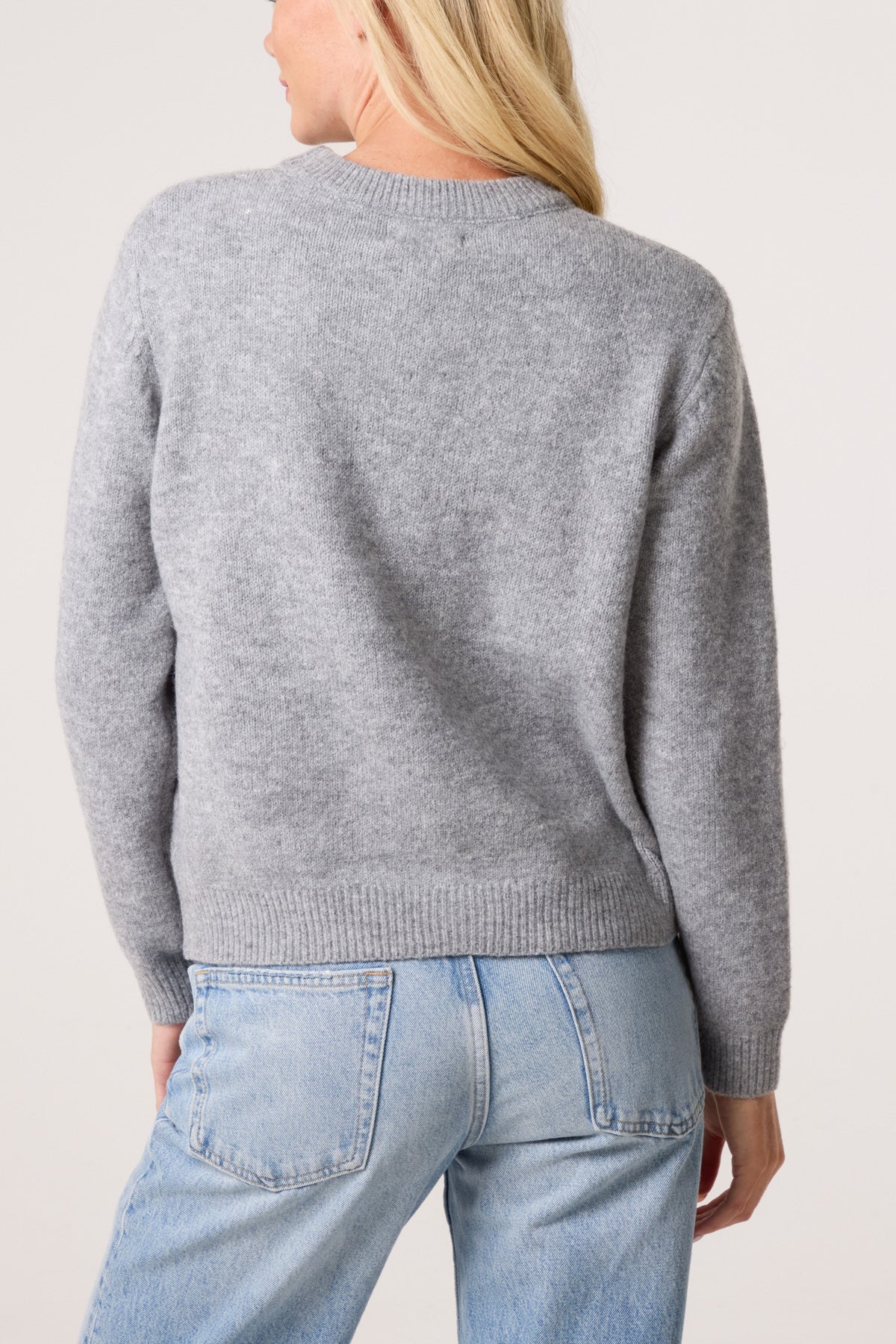 Embroidered Sports Bear Knit Jumper