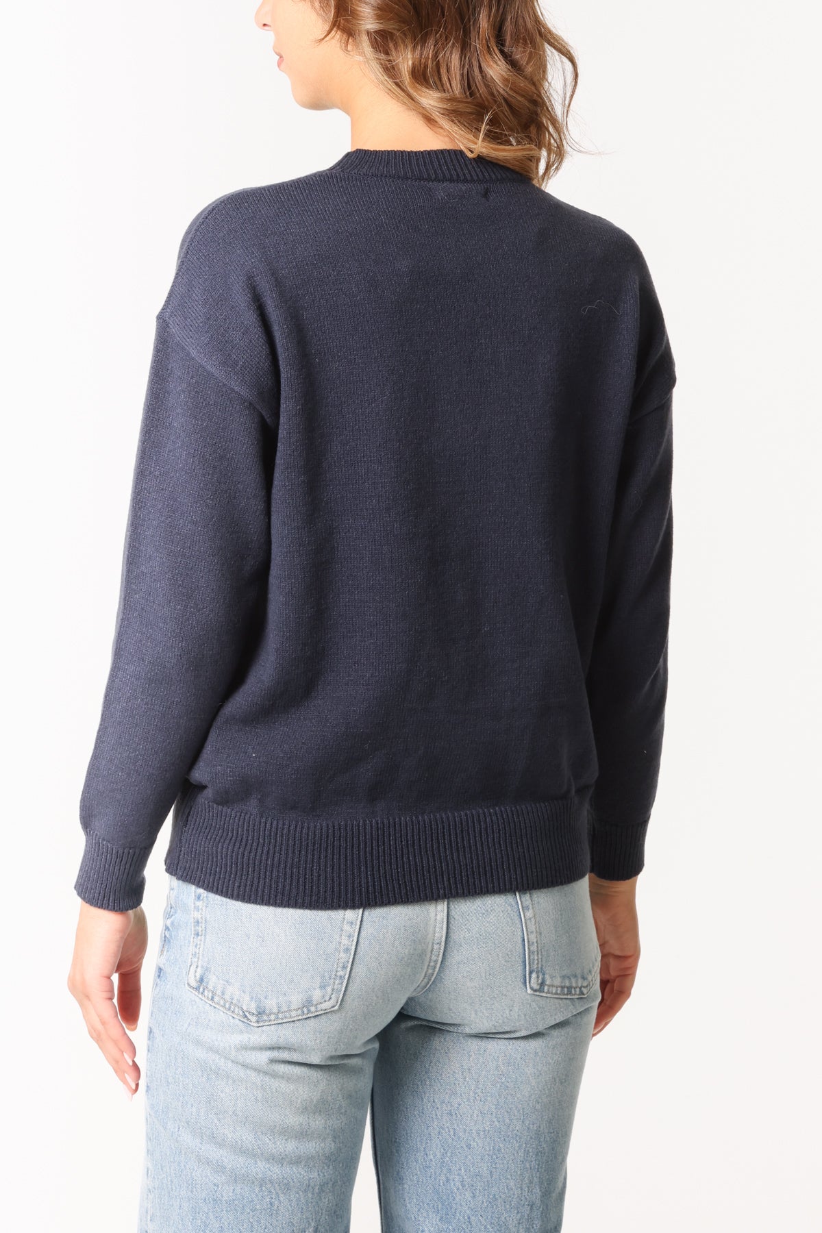 Jacquard Crew Neck Bear Jumper