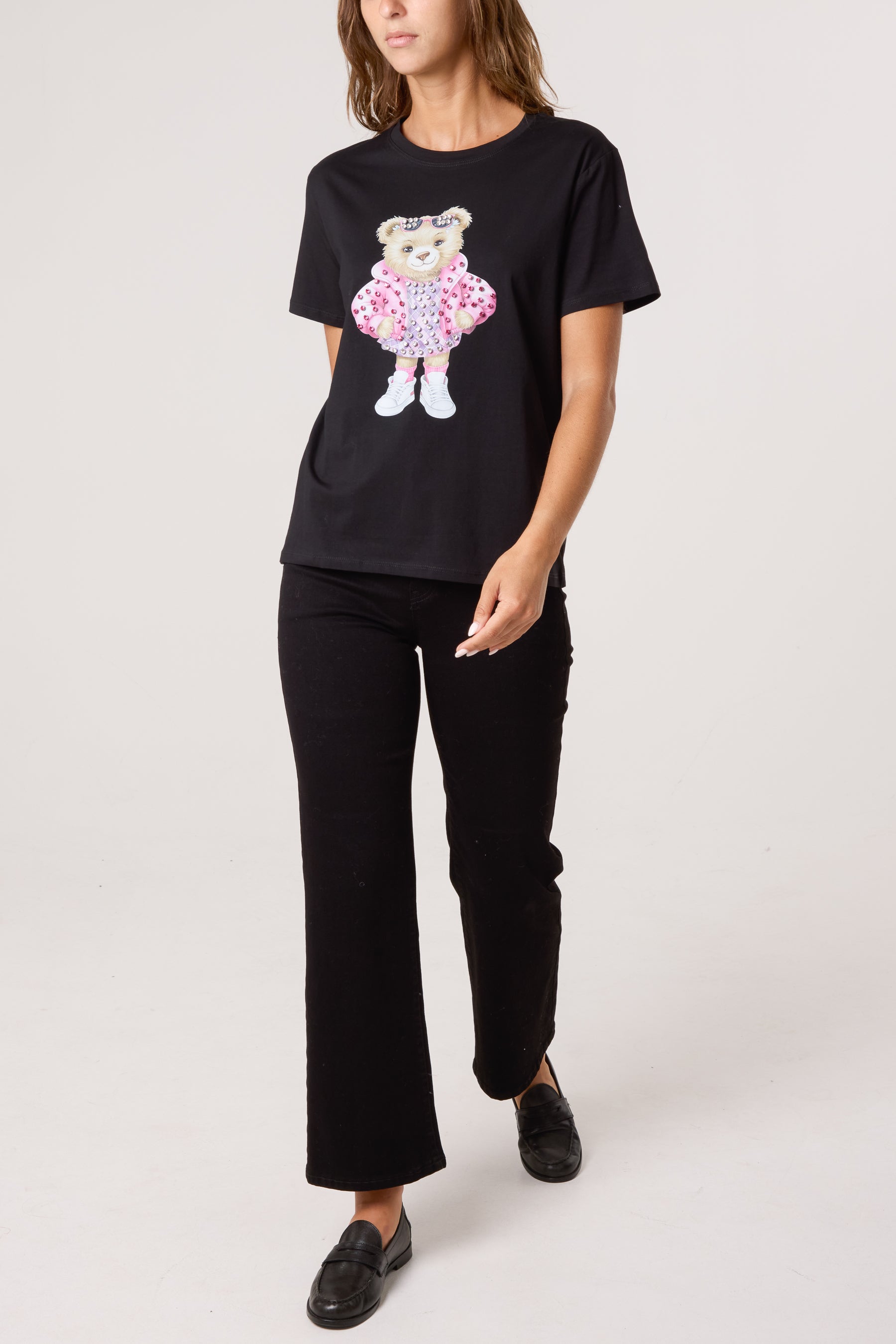 Embellished Cool Bear T-Shirt