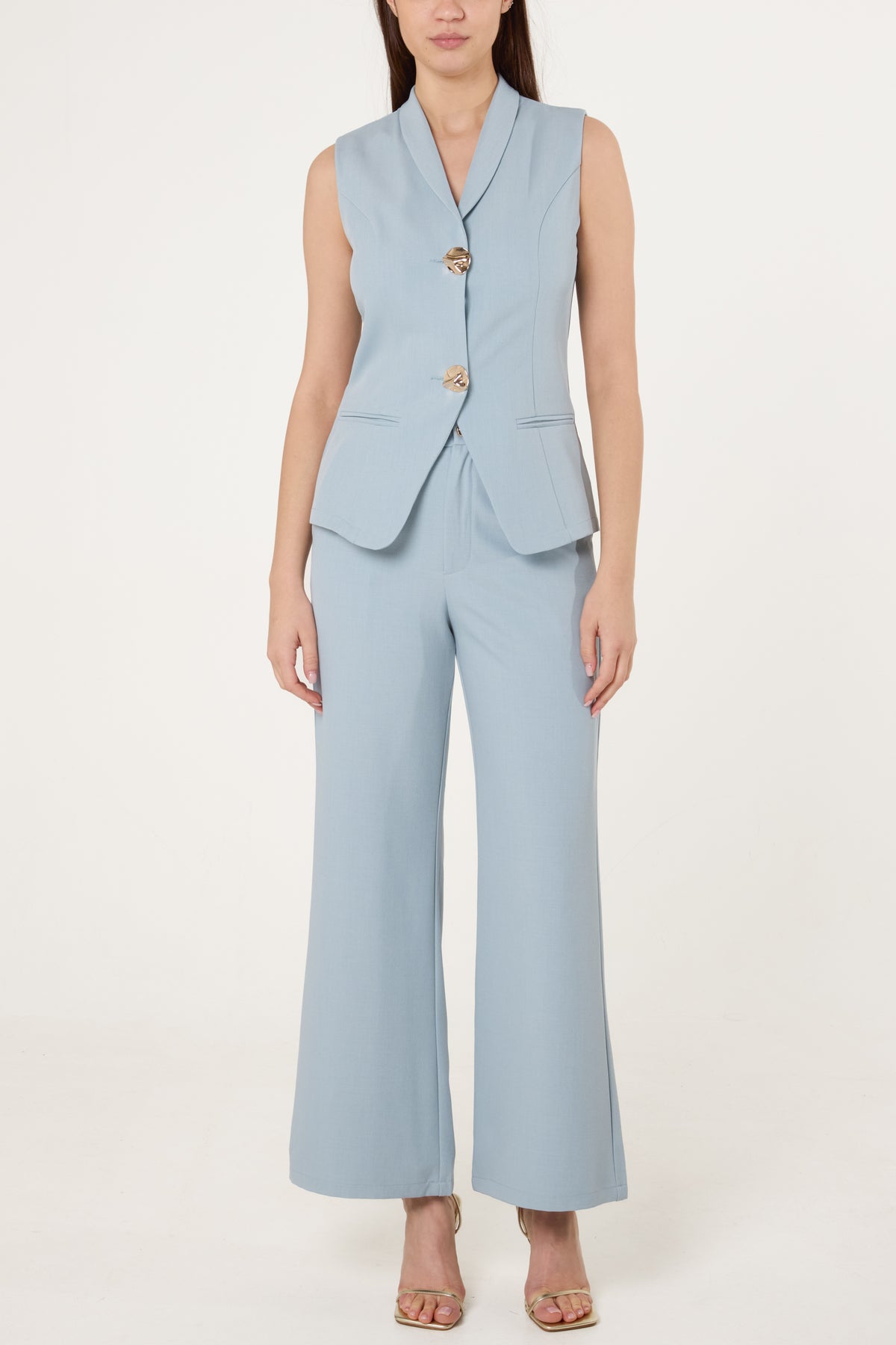 Tailored Two-Piece Vest & Trouser Set