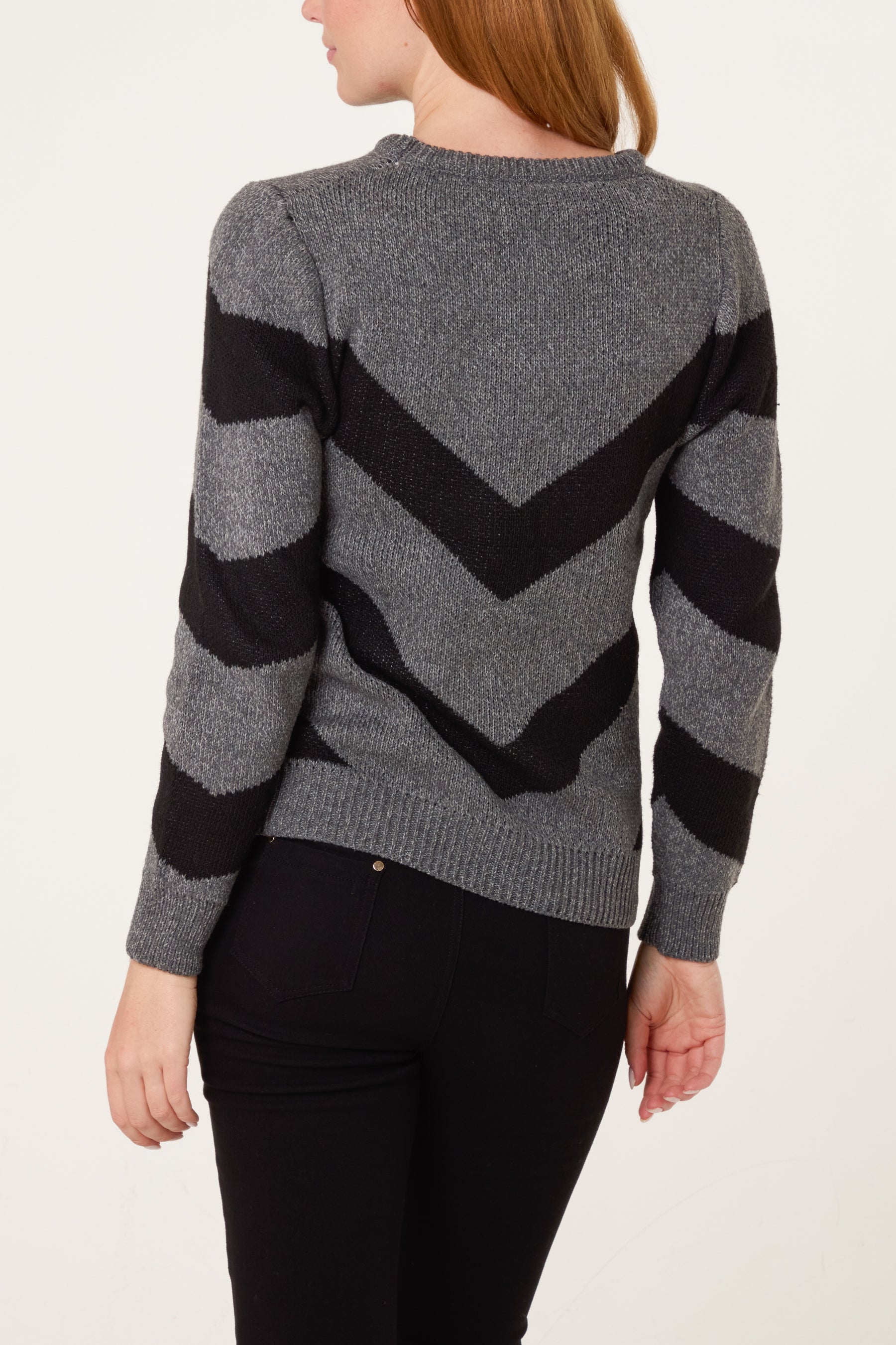Chevron Stripe Jumper