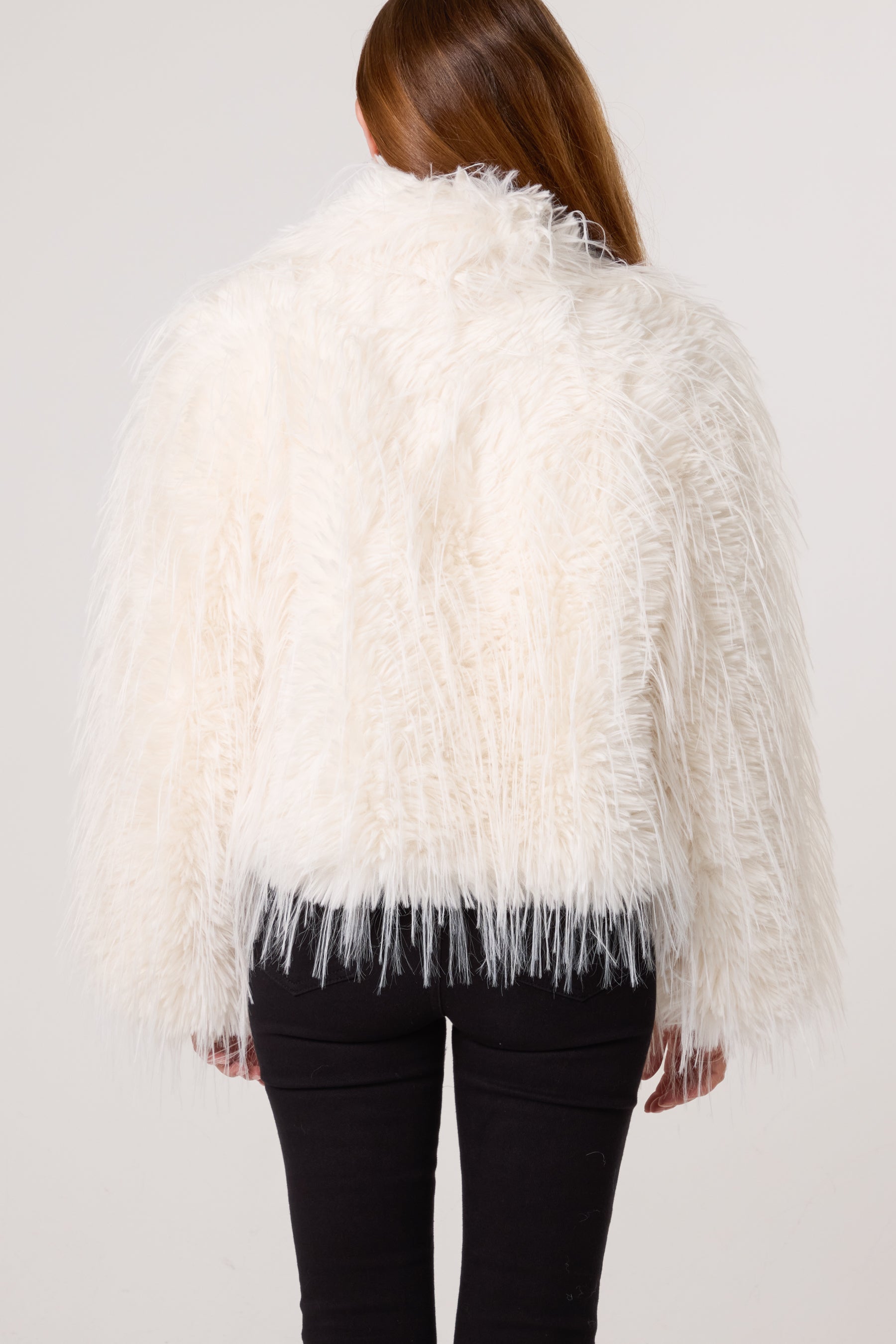 Shaggy Faux Fur Jacket