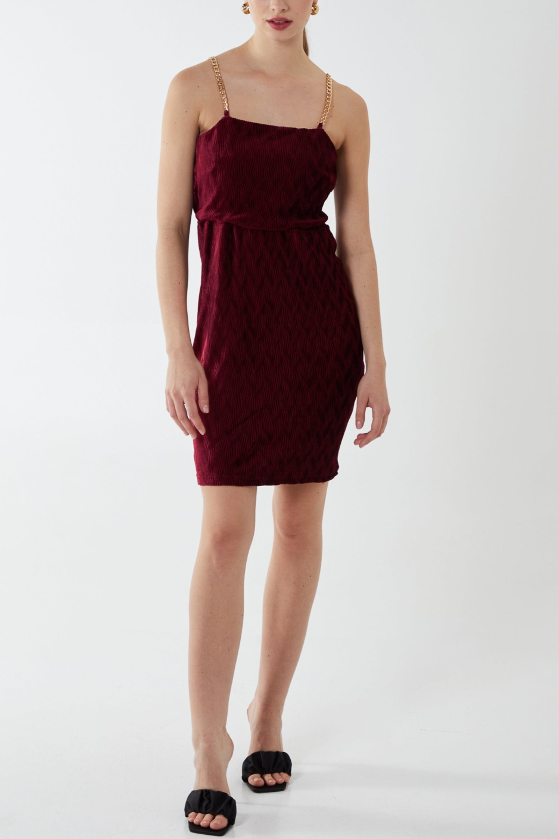 Chained Mini Dress