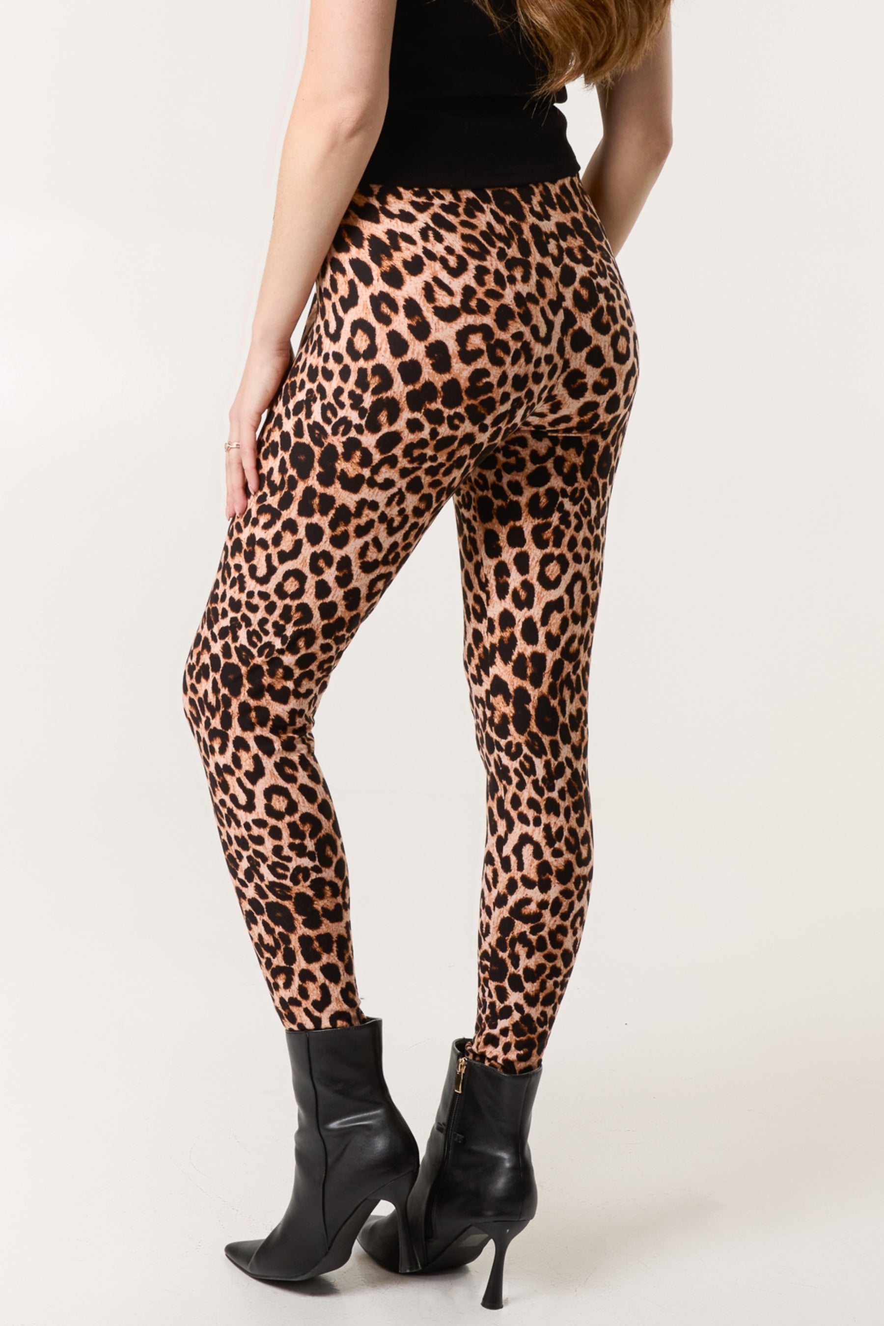 Curve Soft Touch Leopard Print Leggings