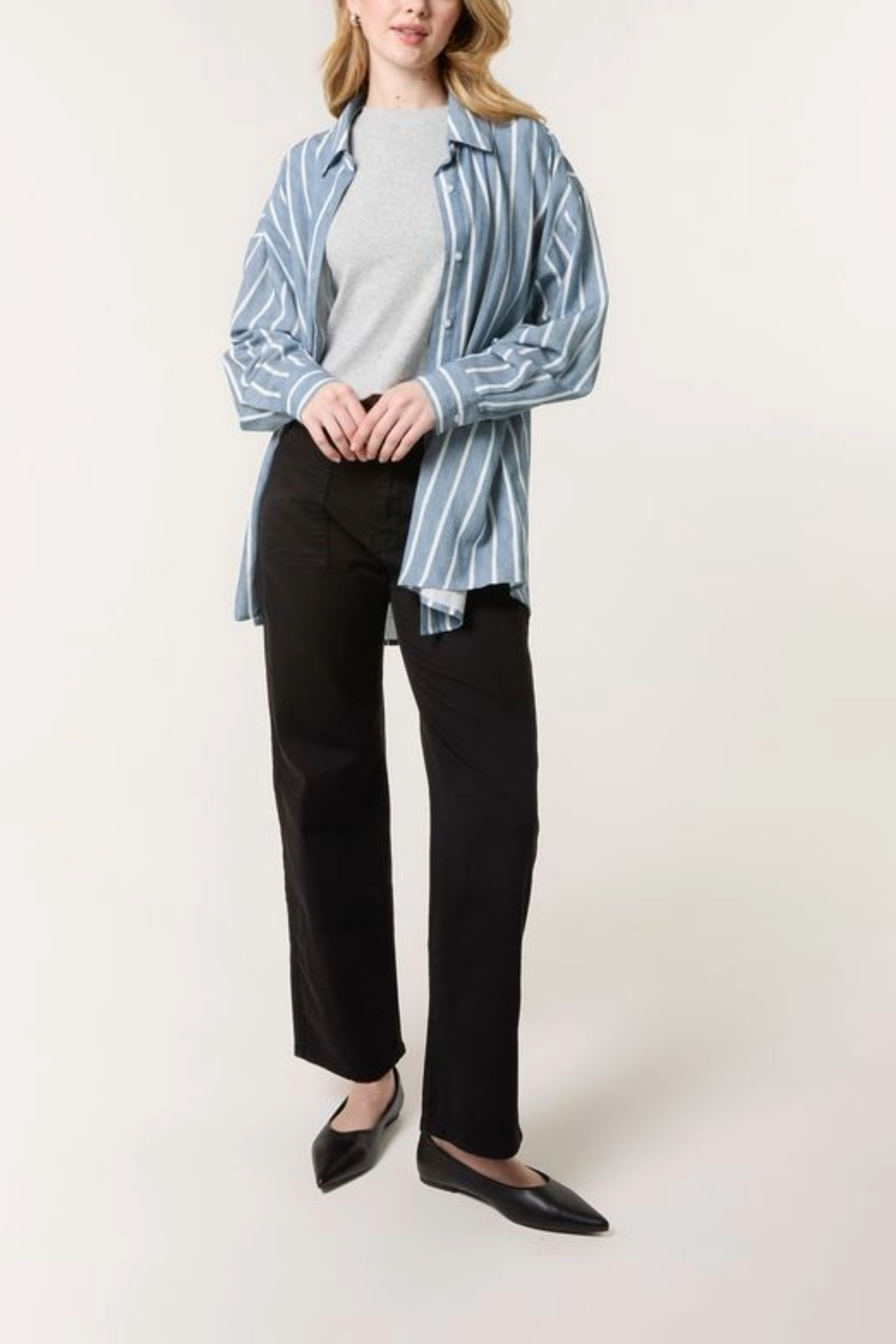 Wide Leg Cotton Trouser Jeans