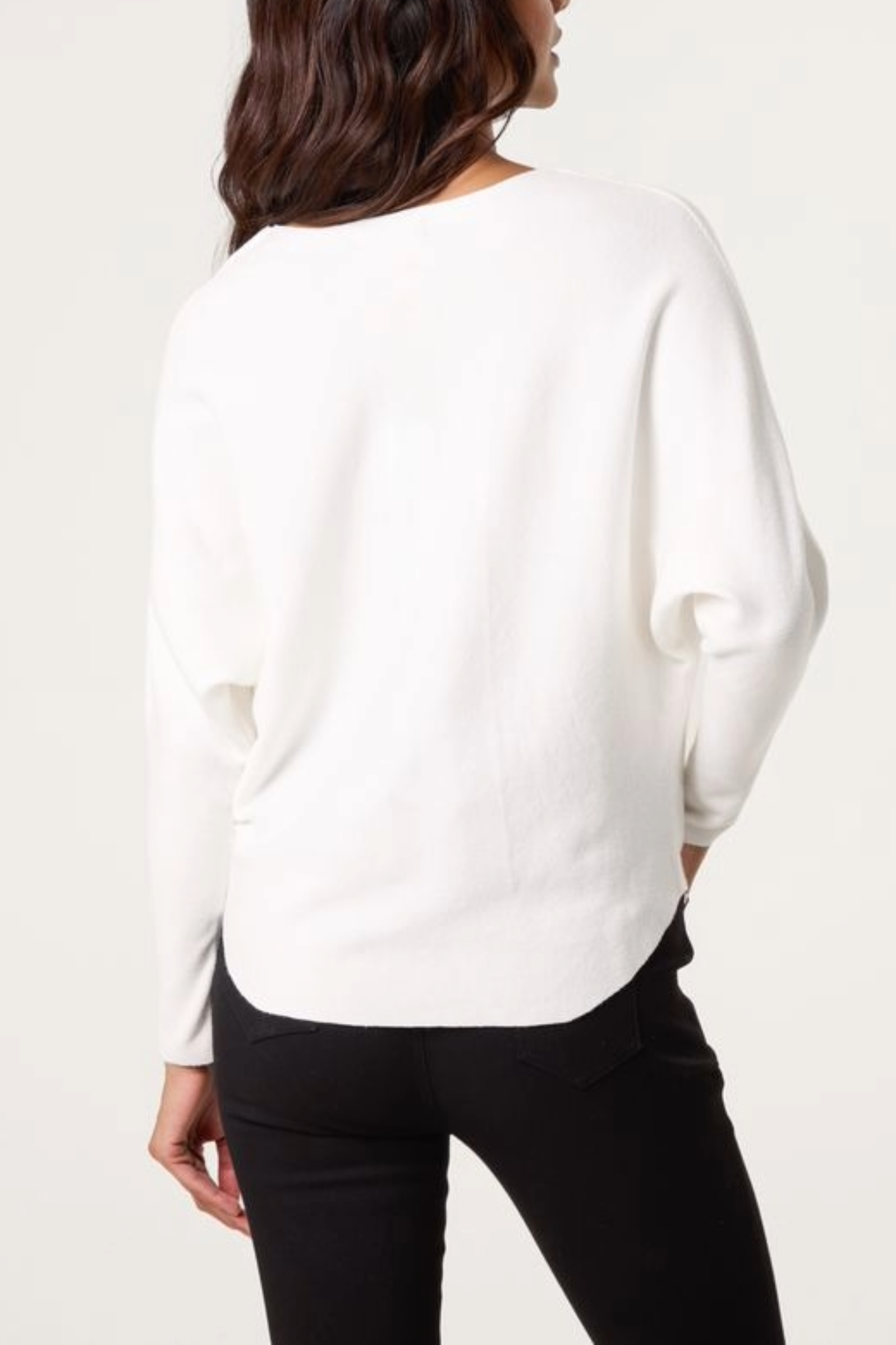 Embellished Swirl Fine Knit Jumper