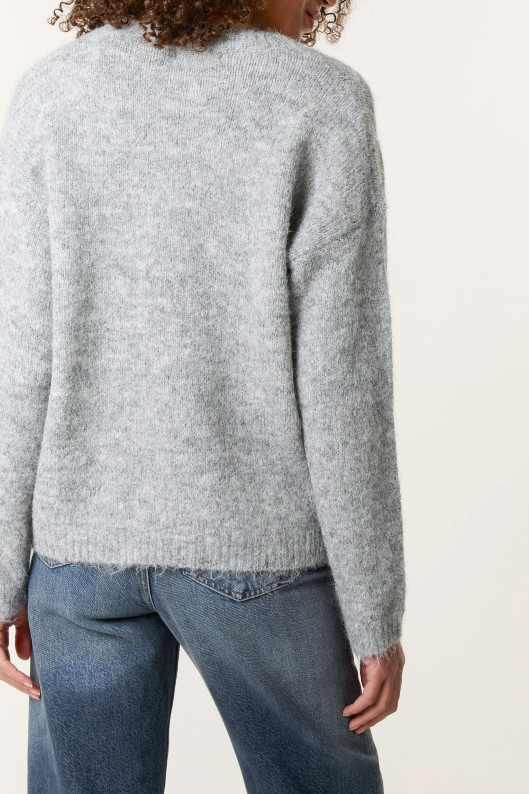 Embroidery Flowers Knit Jumper