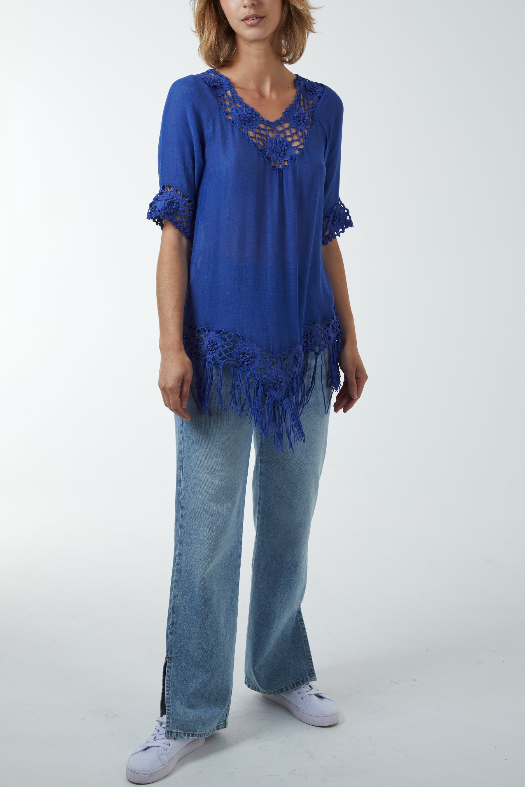Crochet Detail Tunic