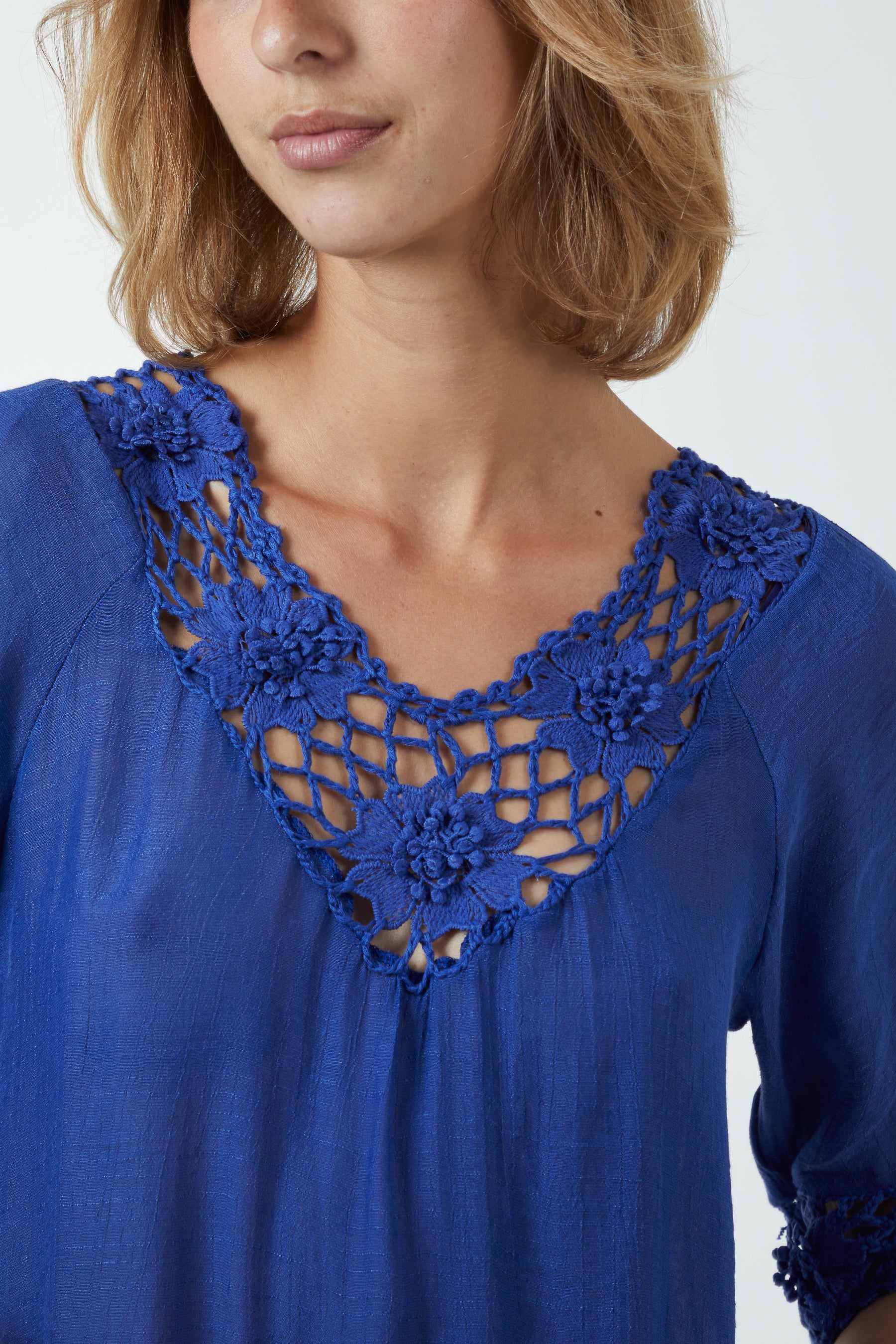 Crochet Detail Tunic