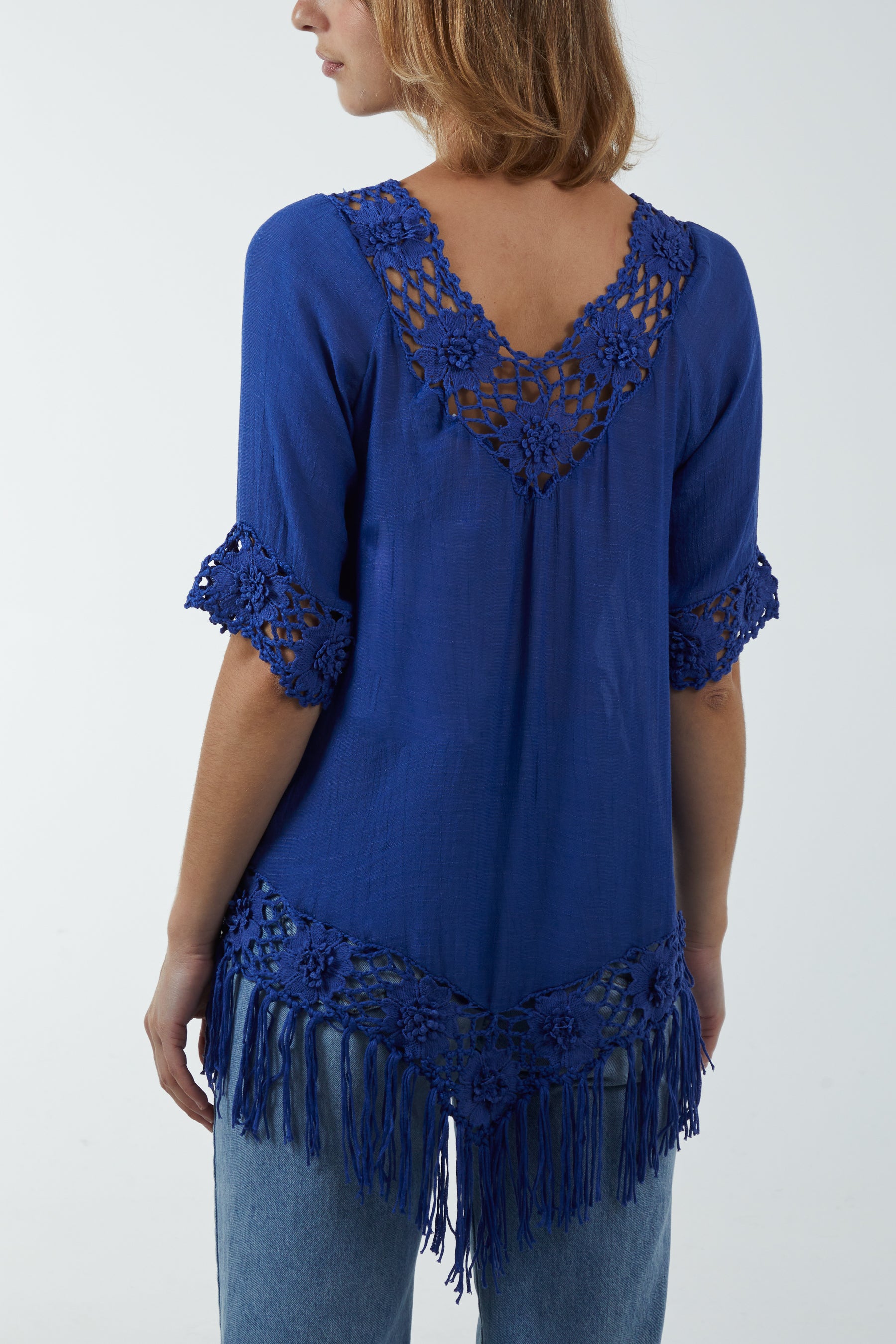 Crochet Detail Tunic