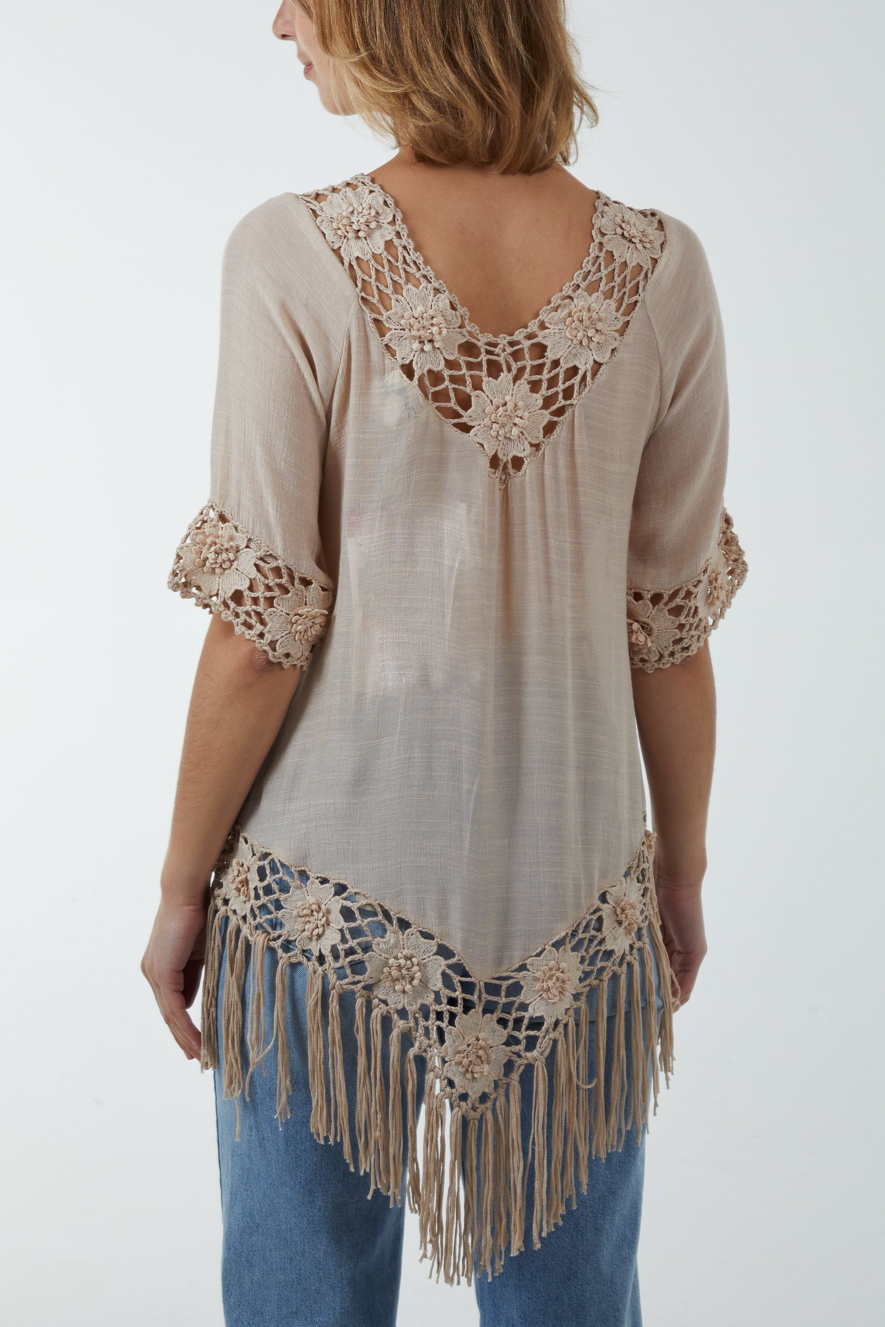 Crochet Detail Tunic