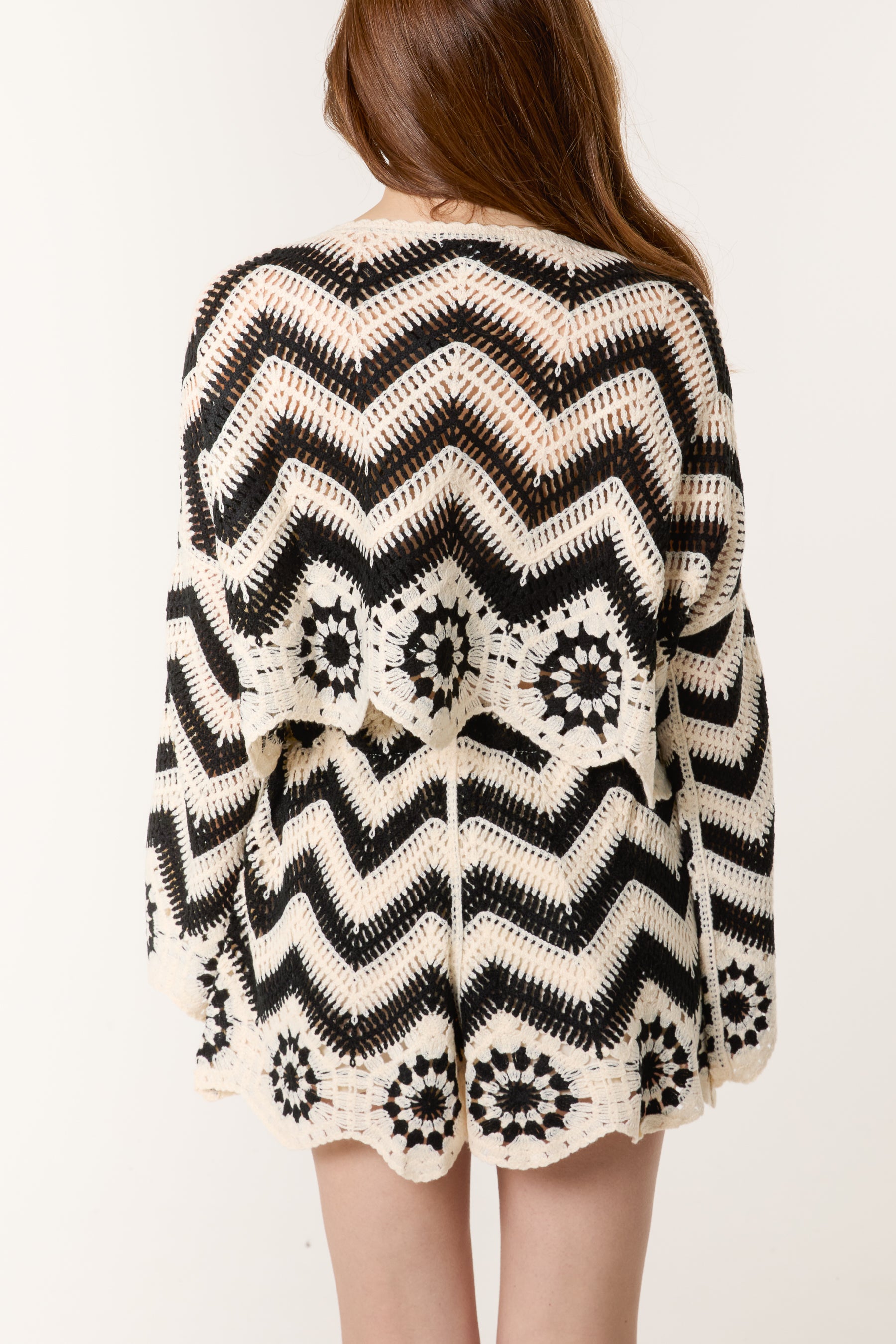 Zigzag Crochet Top