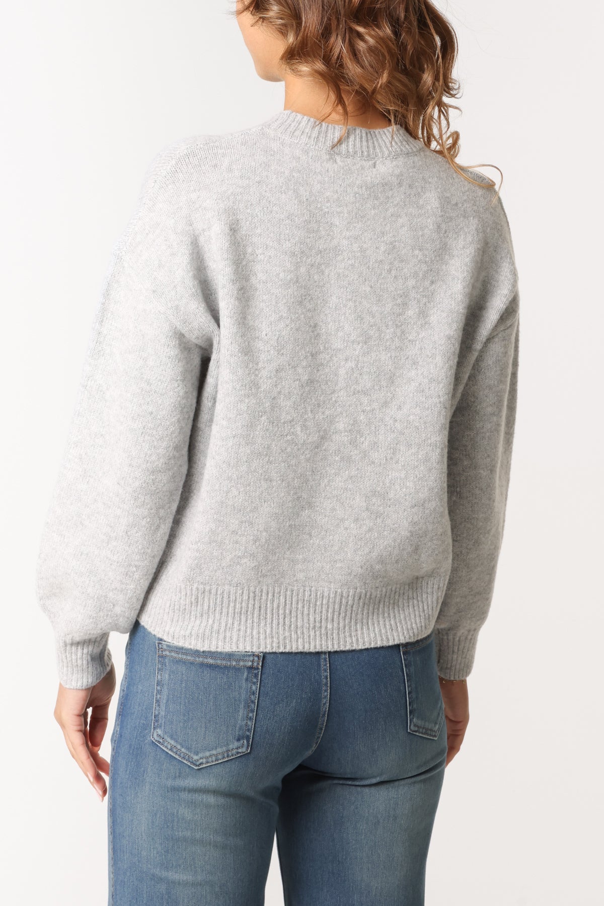 Swan Embroidered Knit Jumper