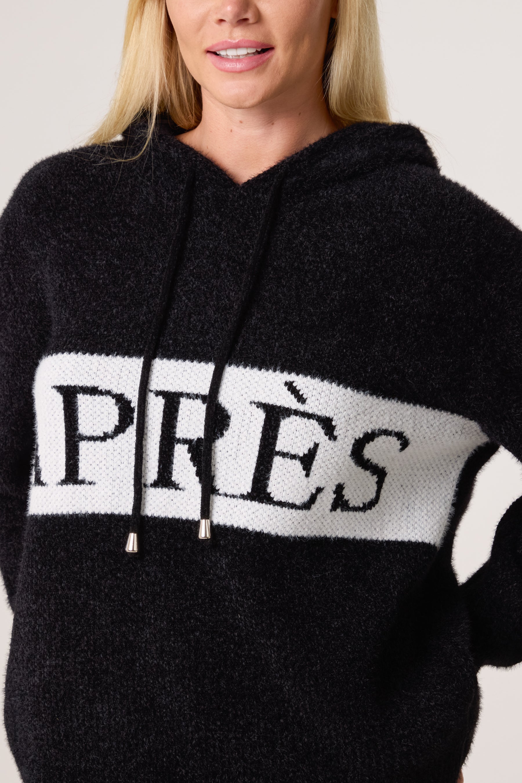 'Apres' Logo Drawstring Hoodie