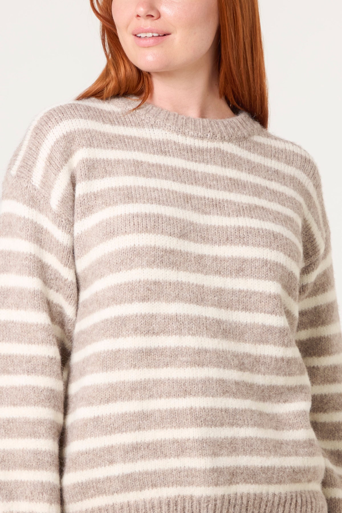 Striped Knit Jumper