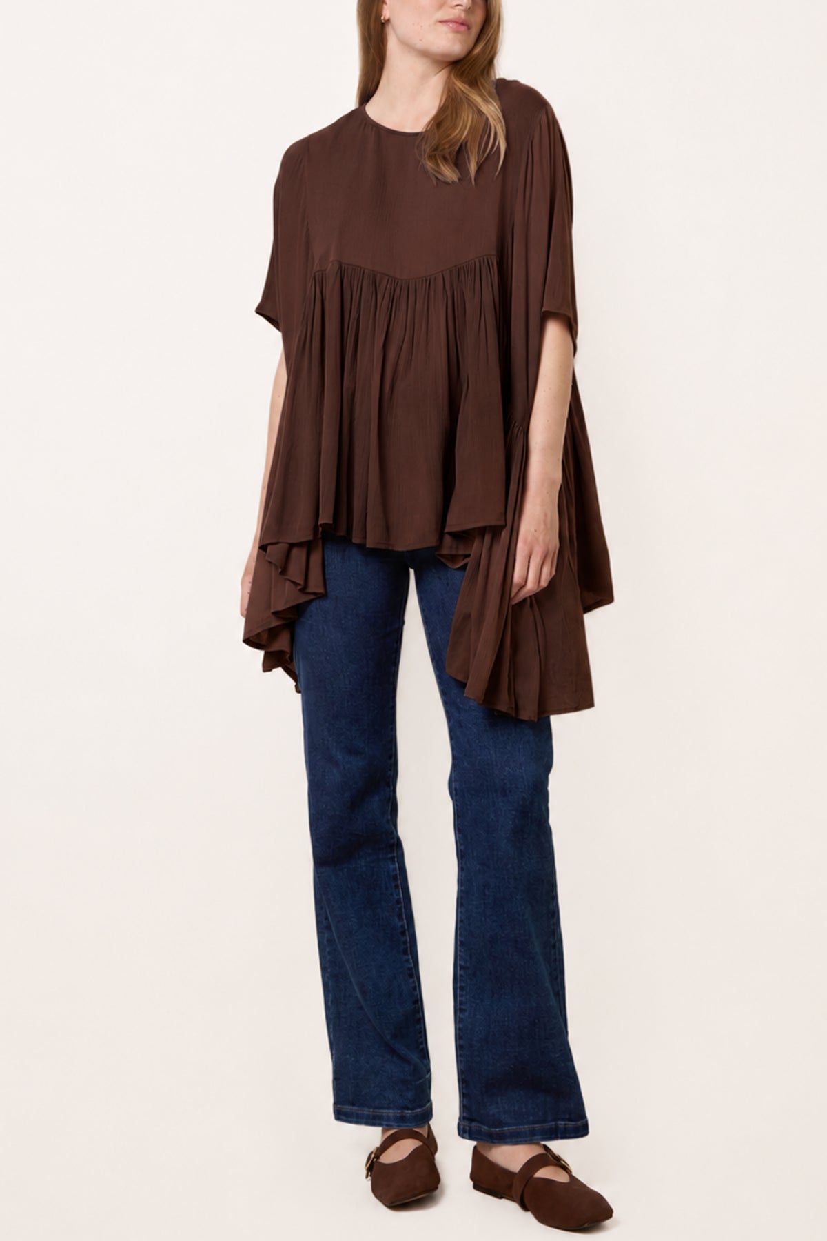 Asymmetric Oversized Top