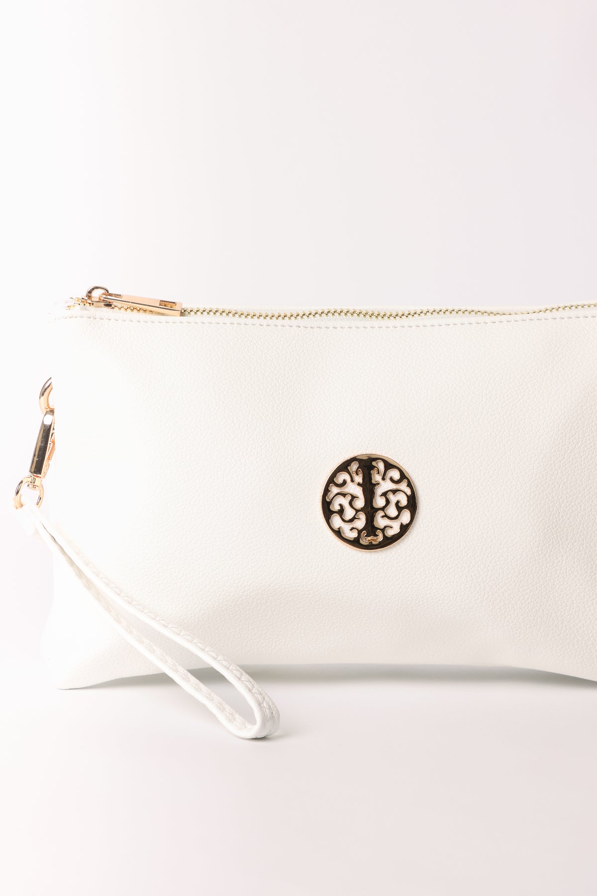 Medium Gold Detail Shoulder/Clutch Purse