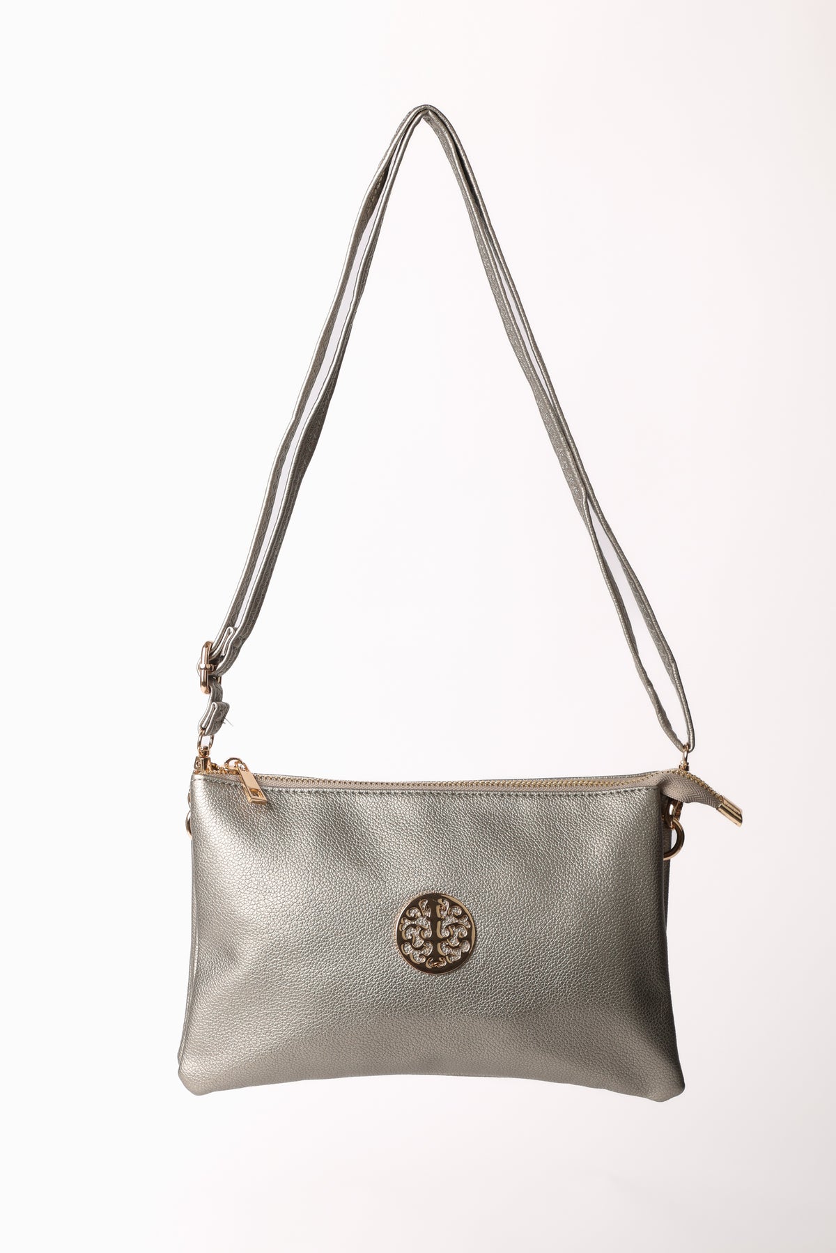 Medium Gold Detail Shoulder/Clutch Purse (New Colours)