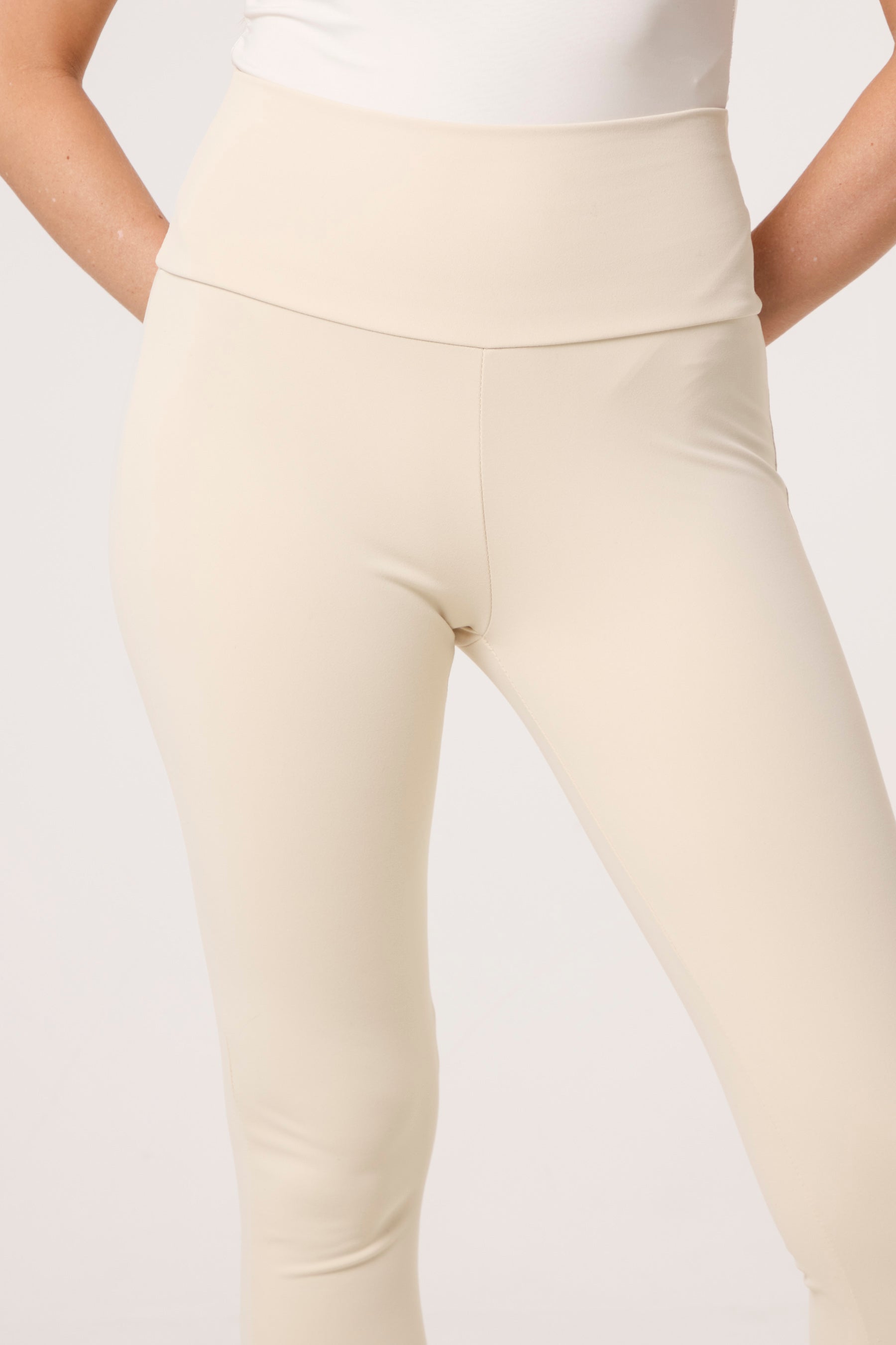 Wide Waistband Basic Legging