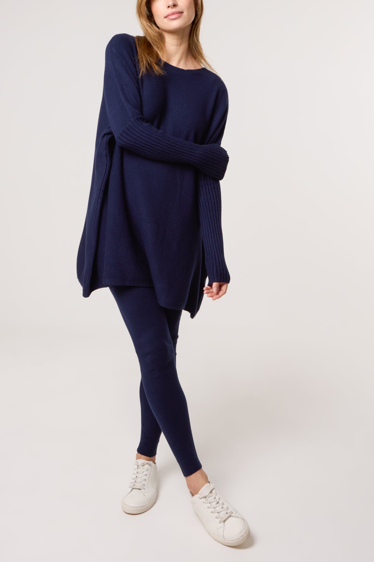 Batwing Jumper & Leggings Knit Co-Ord