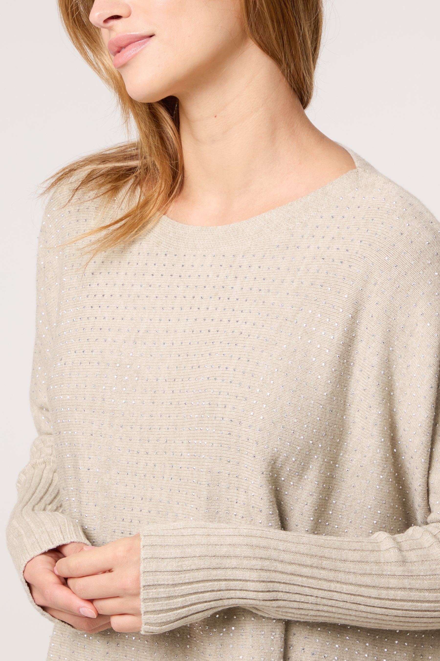 Embellished Jumper & Leggings Knit Co-Ord