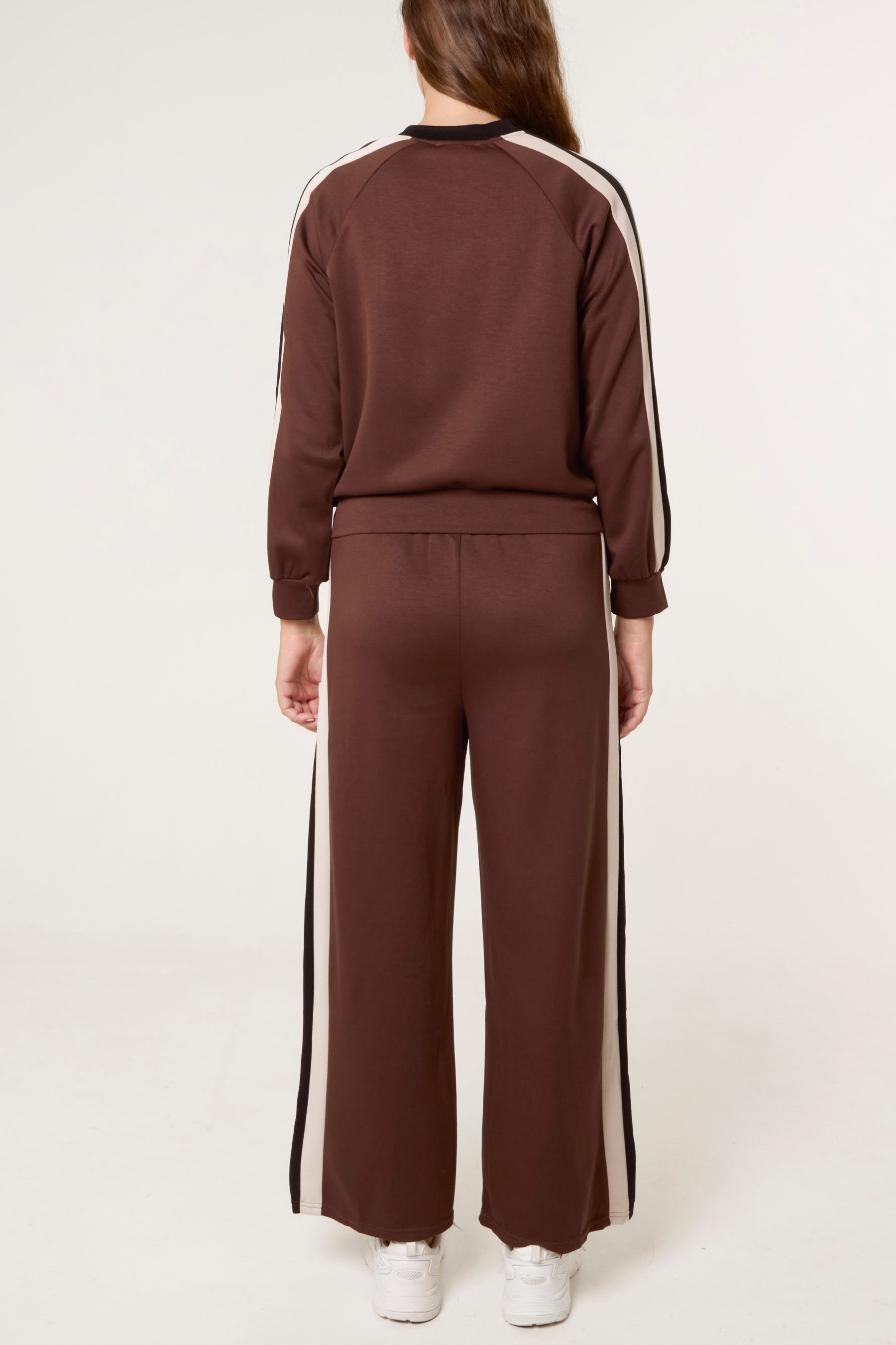 Stripe Bomber Jacket & Jogger Trouser Set