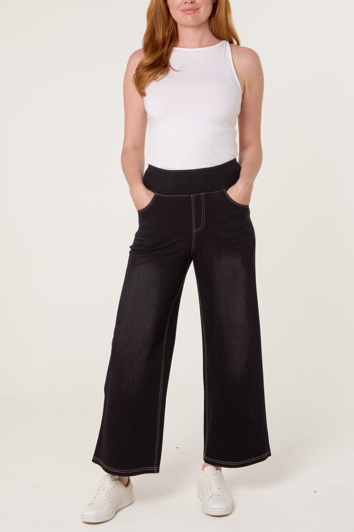 Deep Waistband Trouser - Single Size "S"