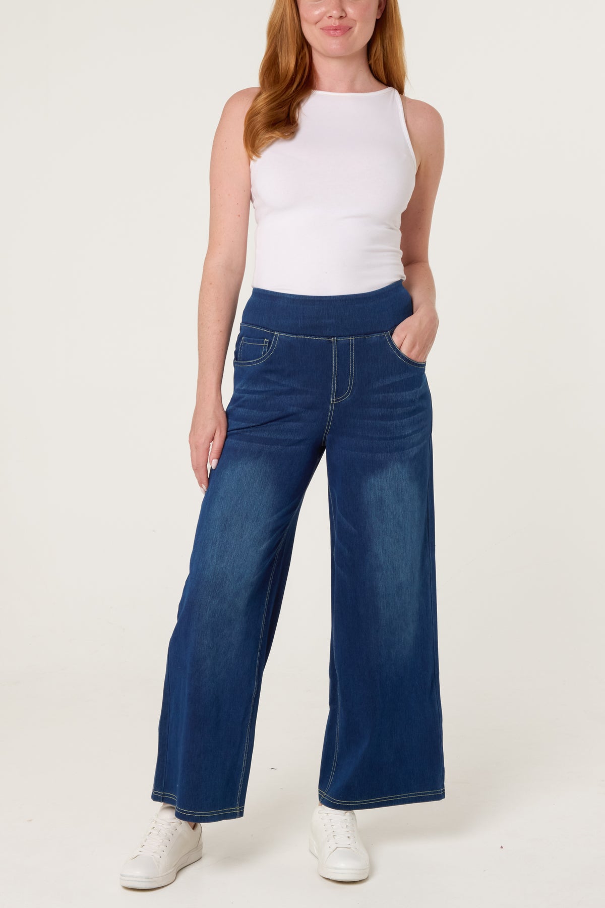 Deep Waistband Trouser - Single Size "XL"