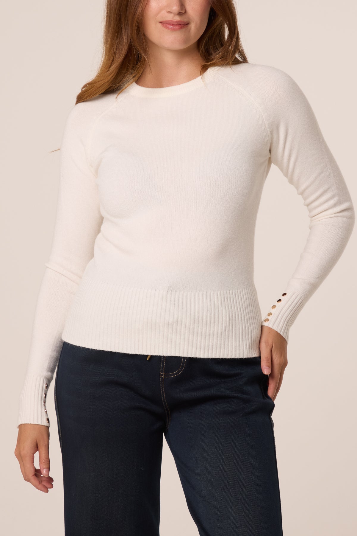 Essential Round Neck Knit Top