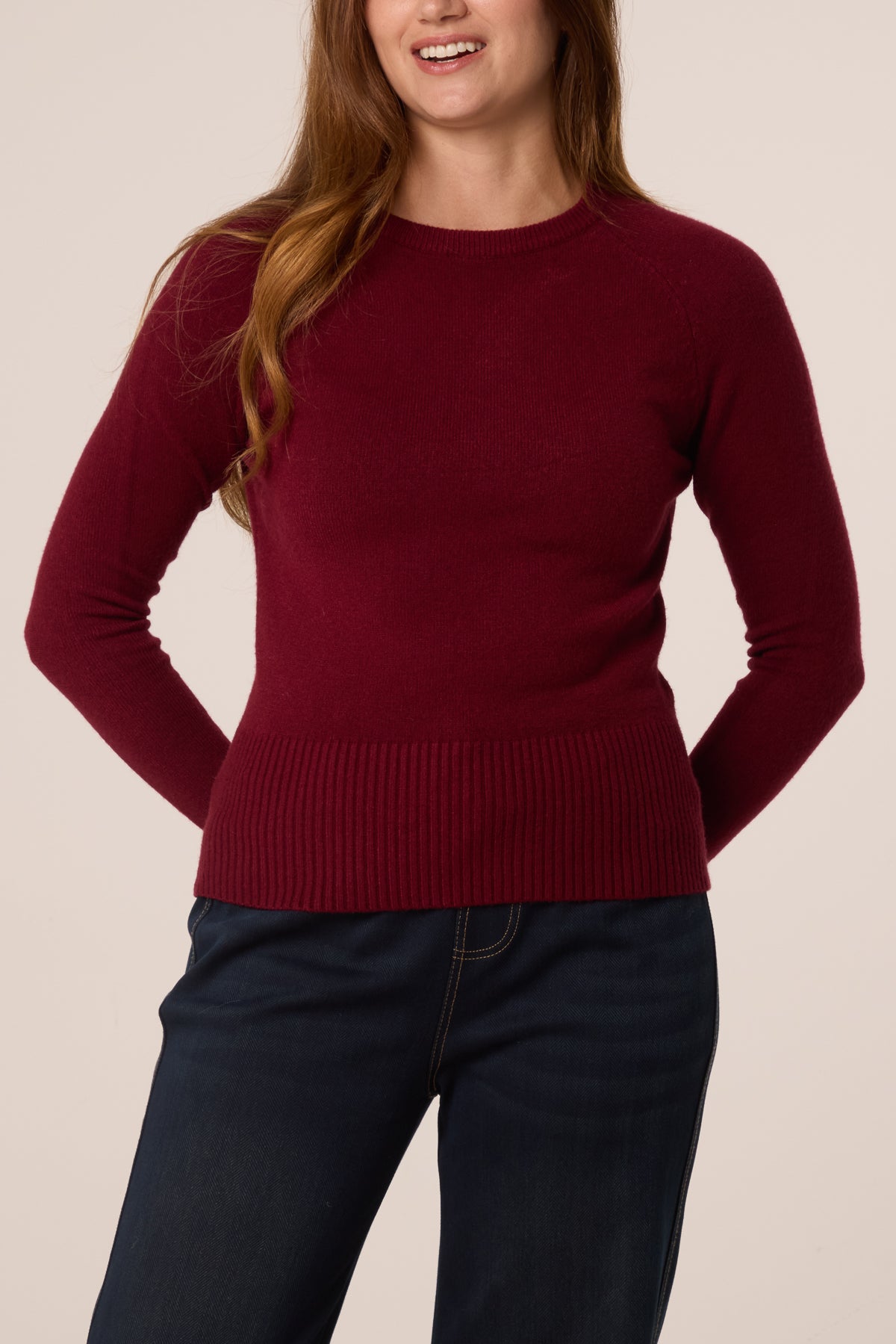 Essential Round Neck Knit Top