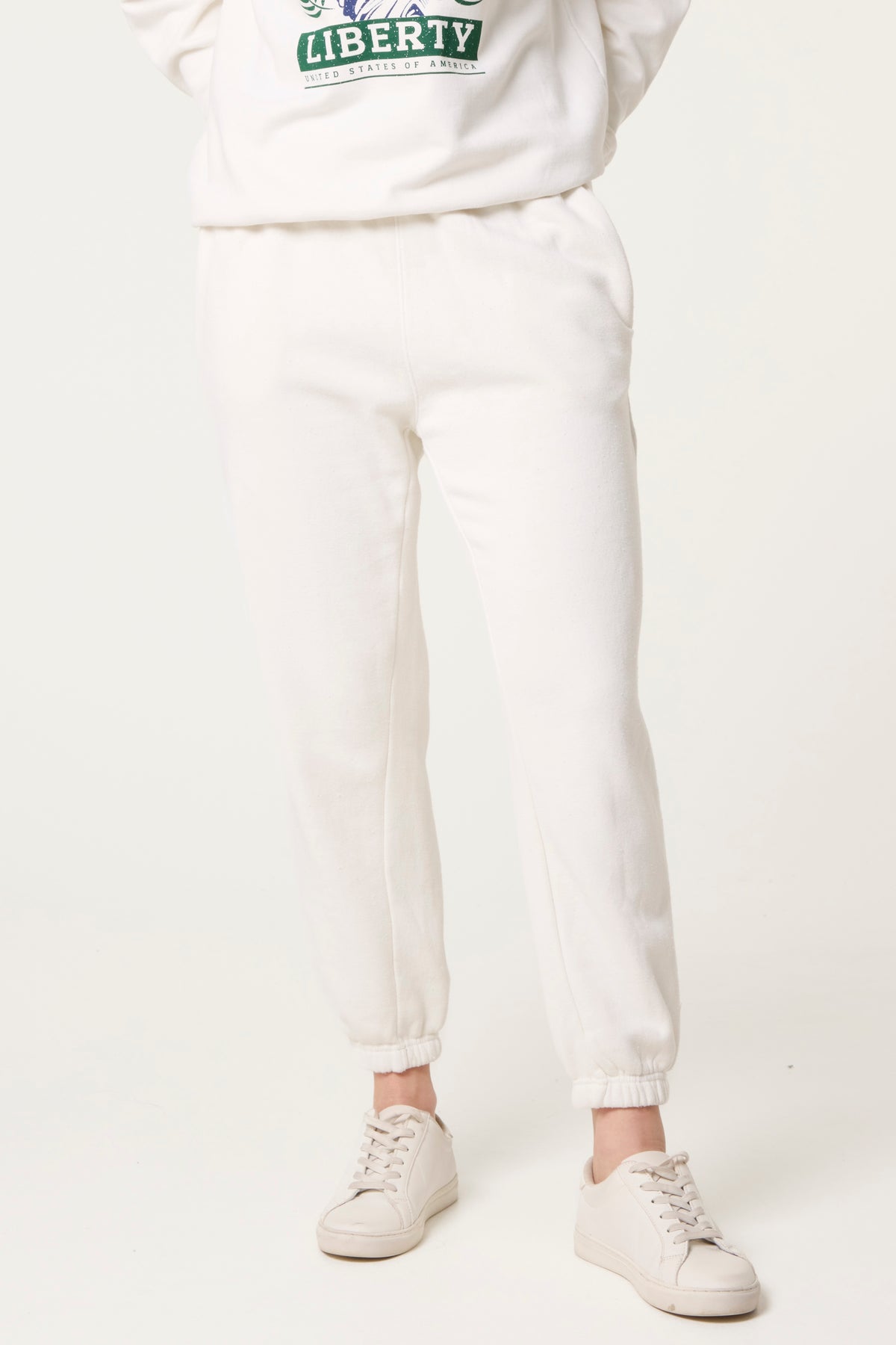 Acid Wash Pintuck Jogger