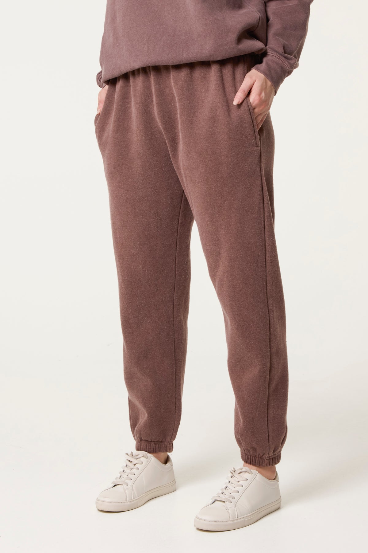 Acid Wash Pintuck Jogger