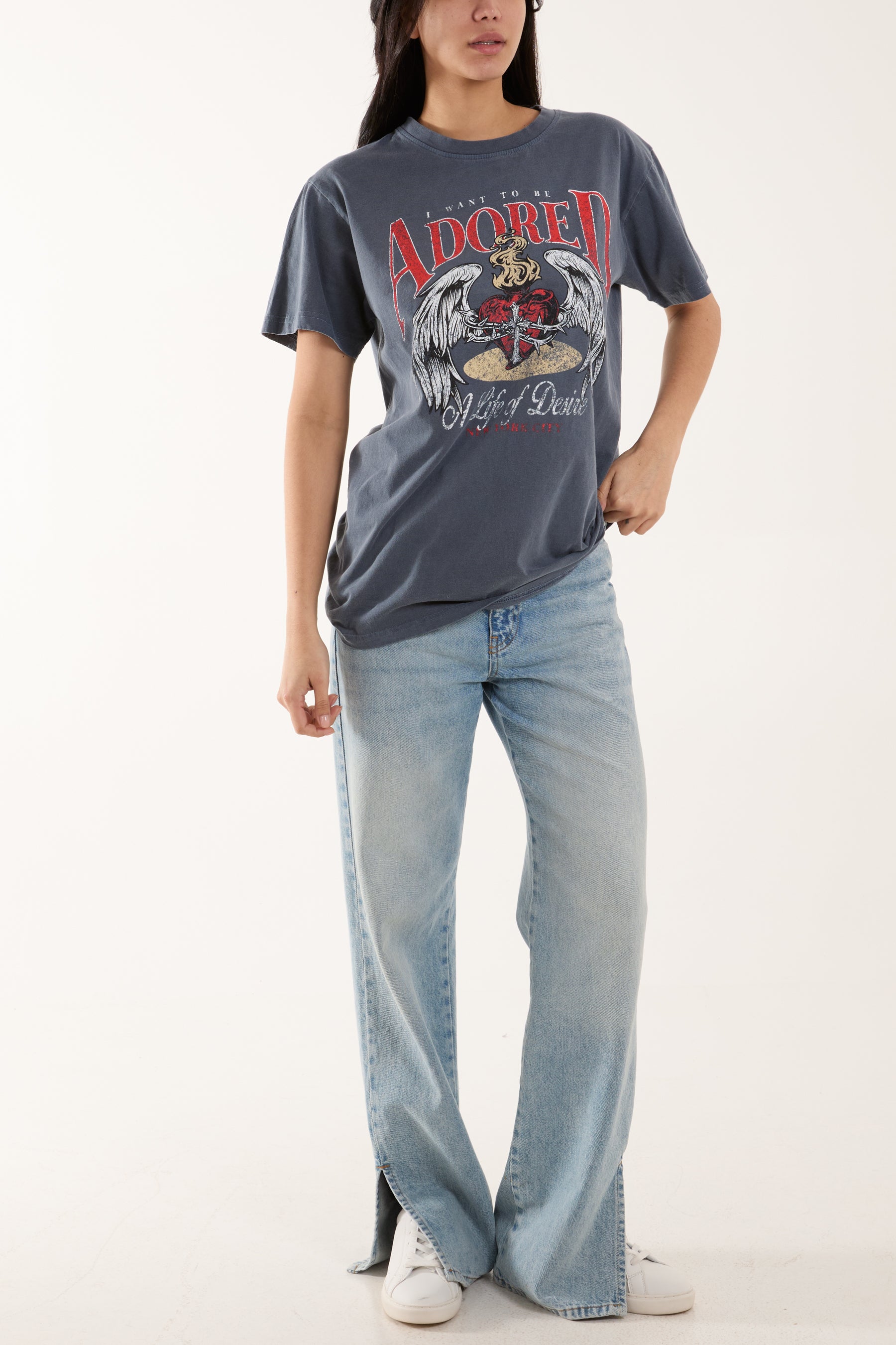 Adored Print T-Shirt