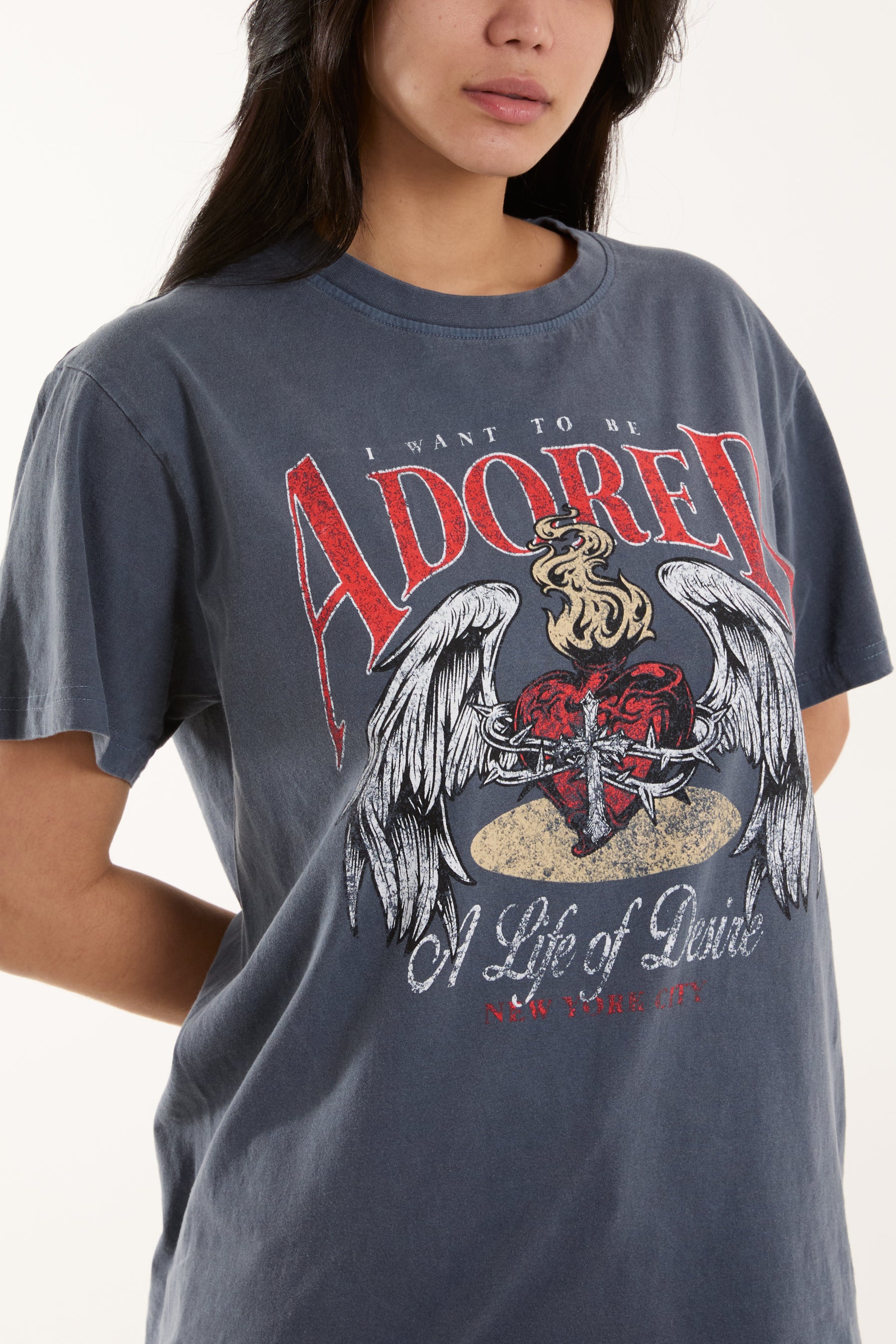 Adored Print T-Shirt