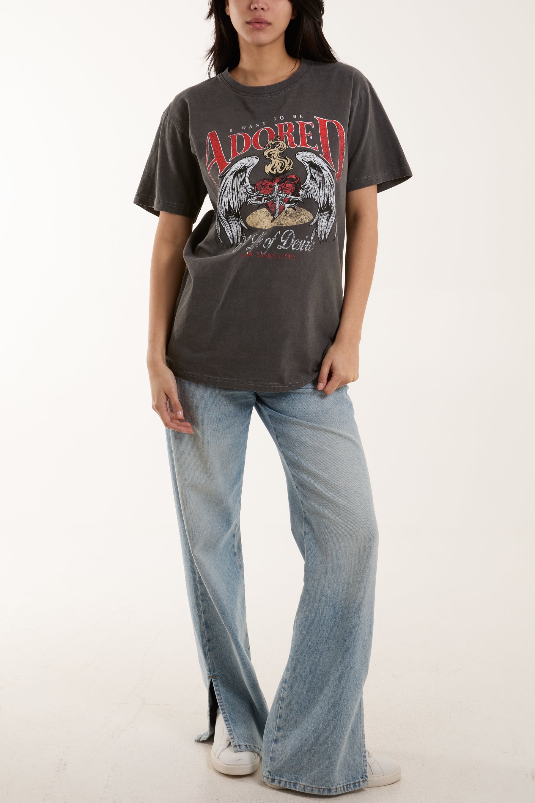 Adored Print T-Shirt