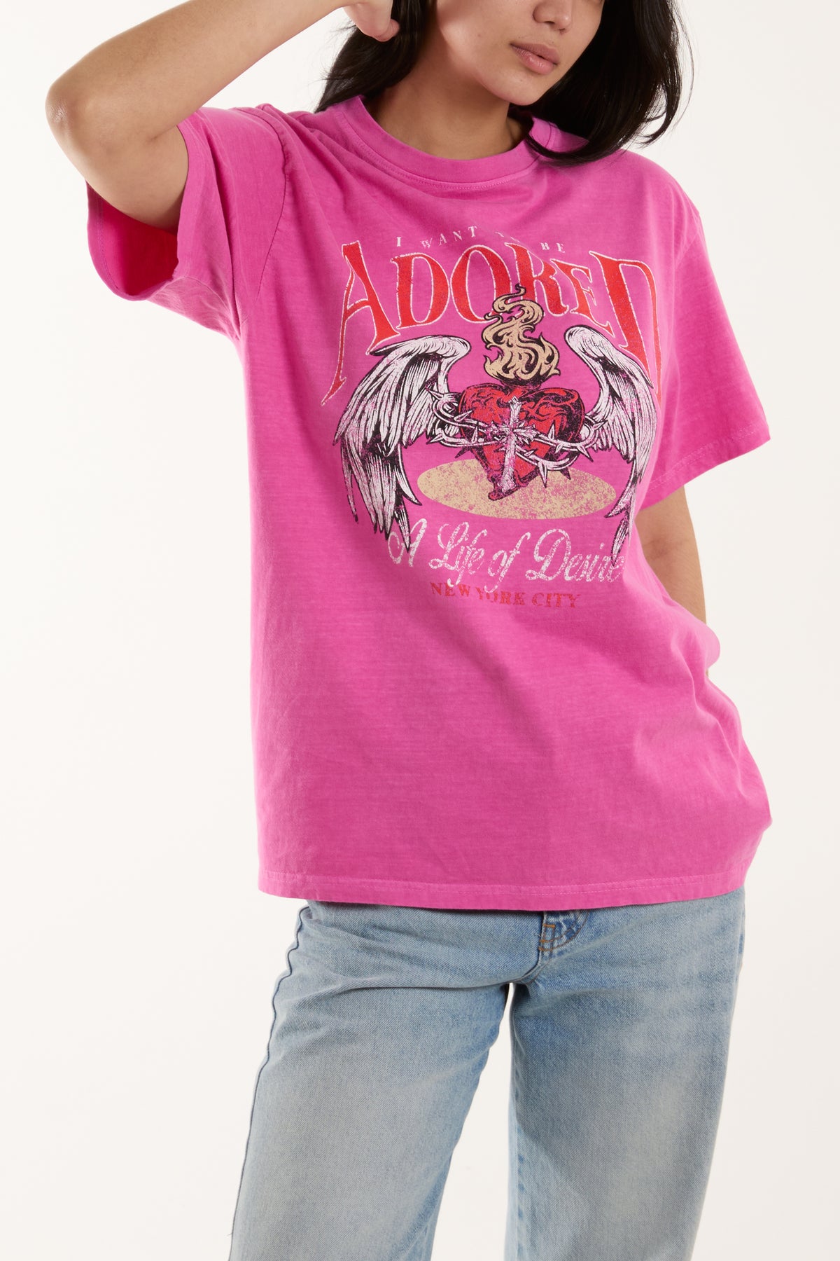 Adored Print T-Shirt